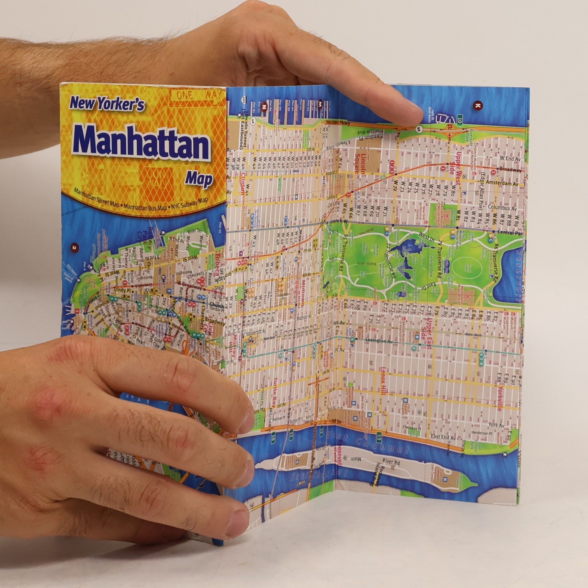 Opus Publishing New Yorker's Manhattan Map
