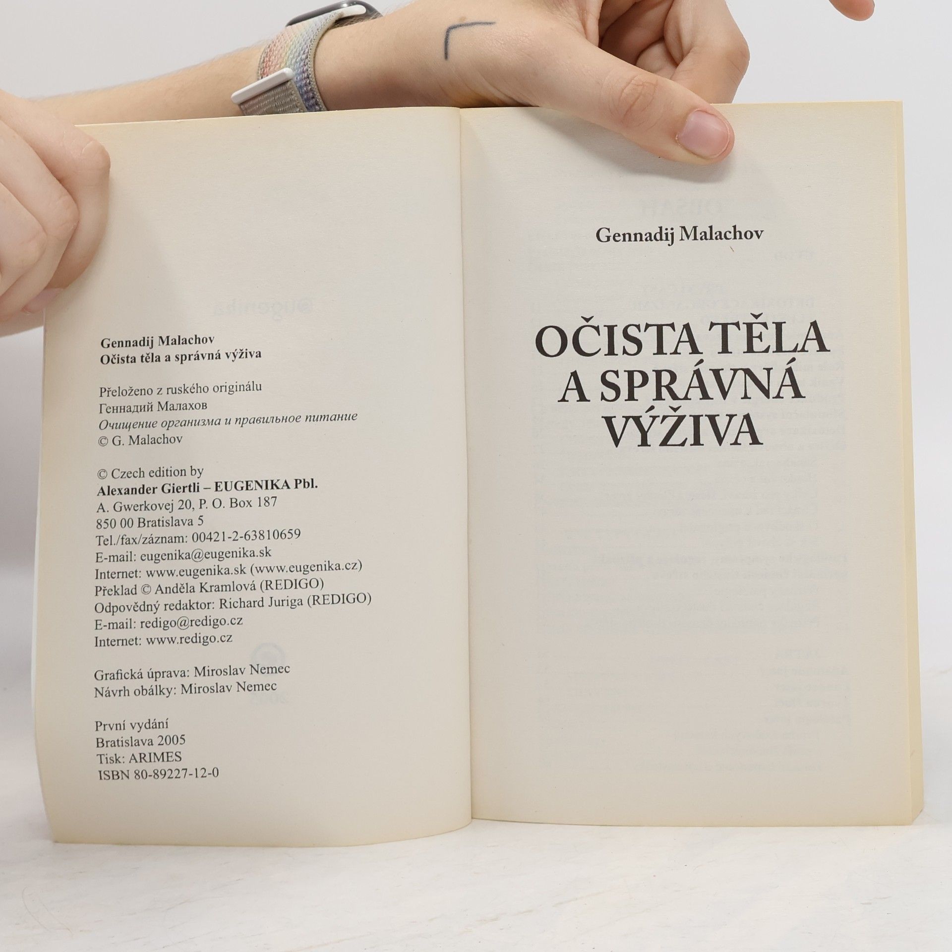 Gennady Malakhov Očista těla a správná výživa