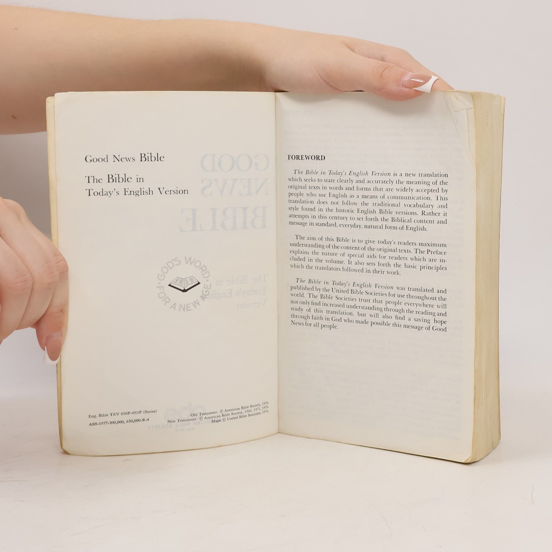 Various authors Good News Bible