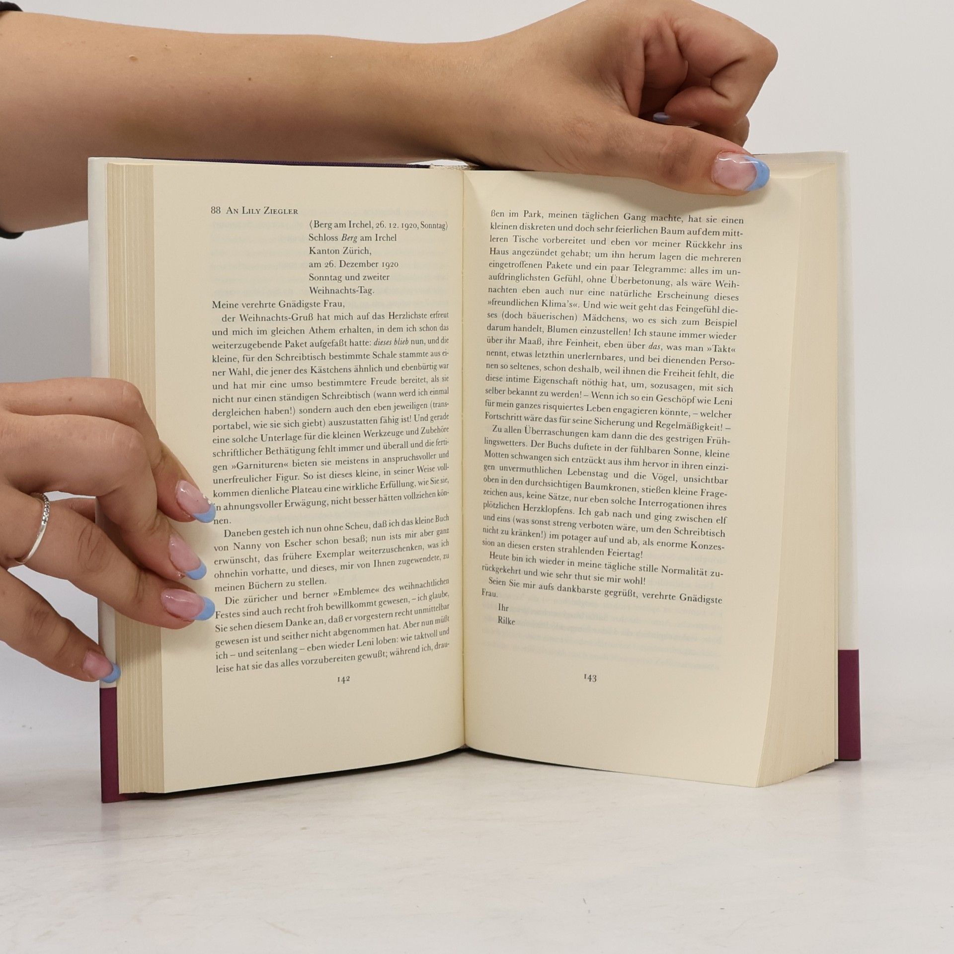 Rainer Maria Rilke Suhrkamp Weißes Programm Schweiz: Briefe an Schweizer Freunde