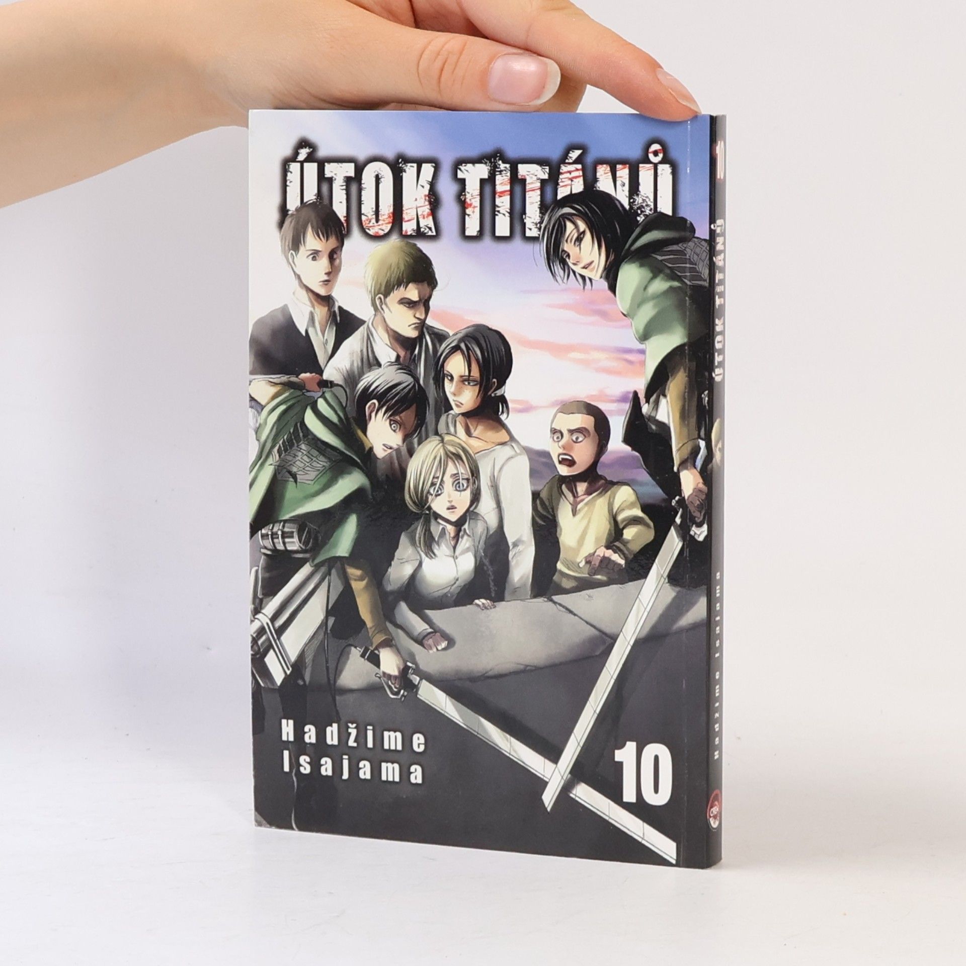 Hajime Isayama Útok titánů. 10