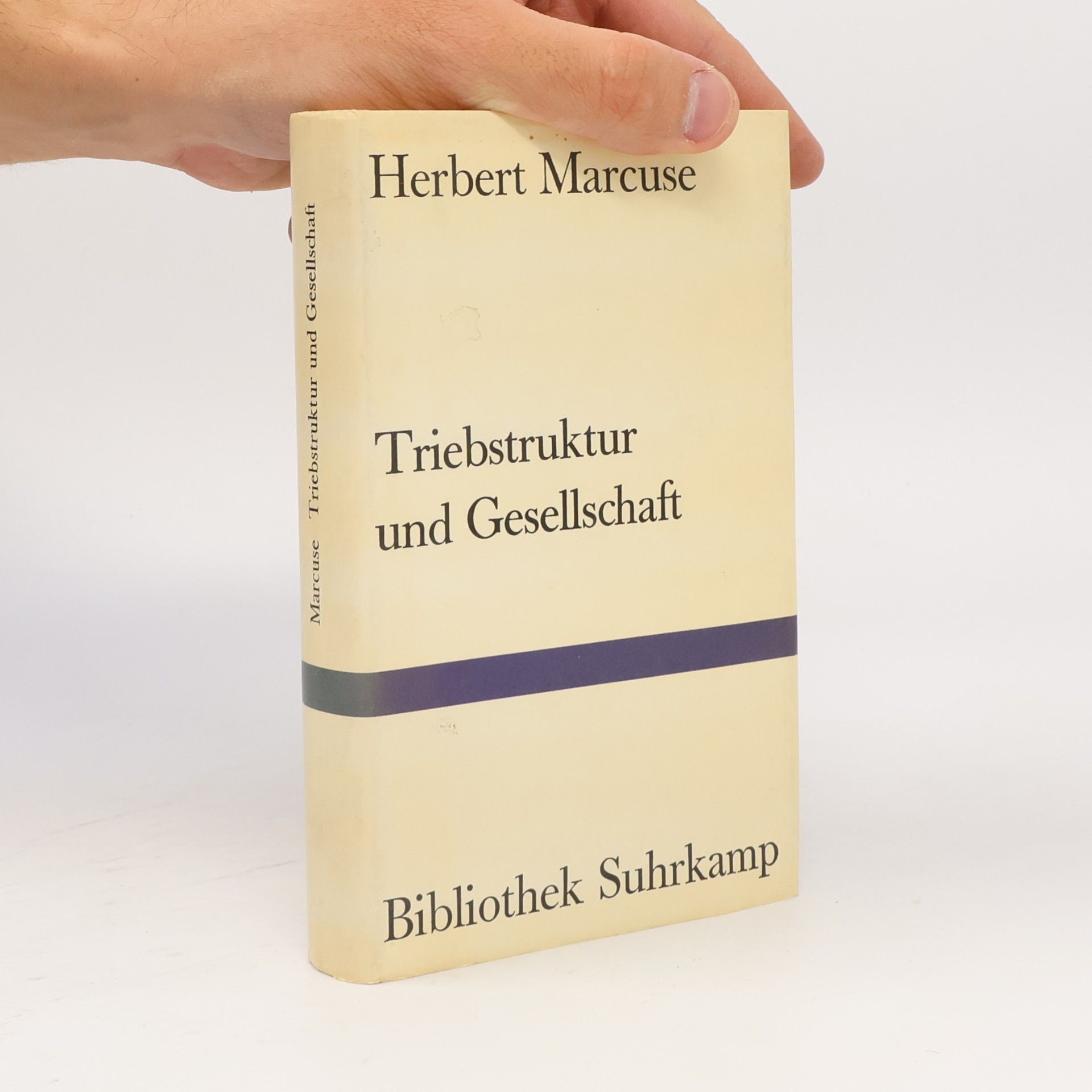 Herbert Marcuse Triebstruktur und Gesellschaft