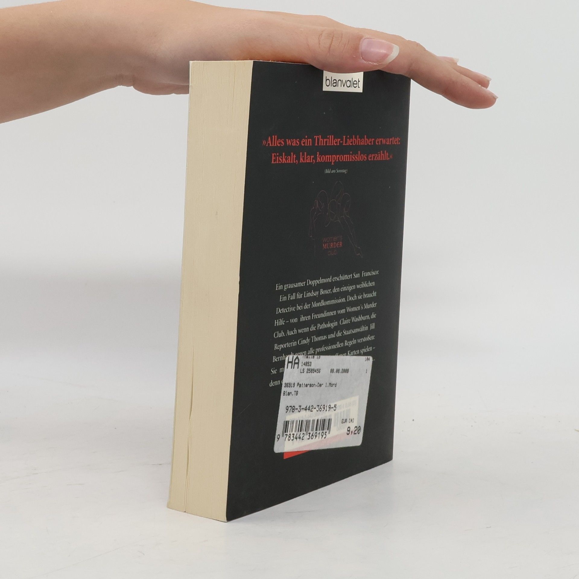 James Patterson Der 1. Mord