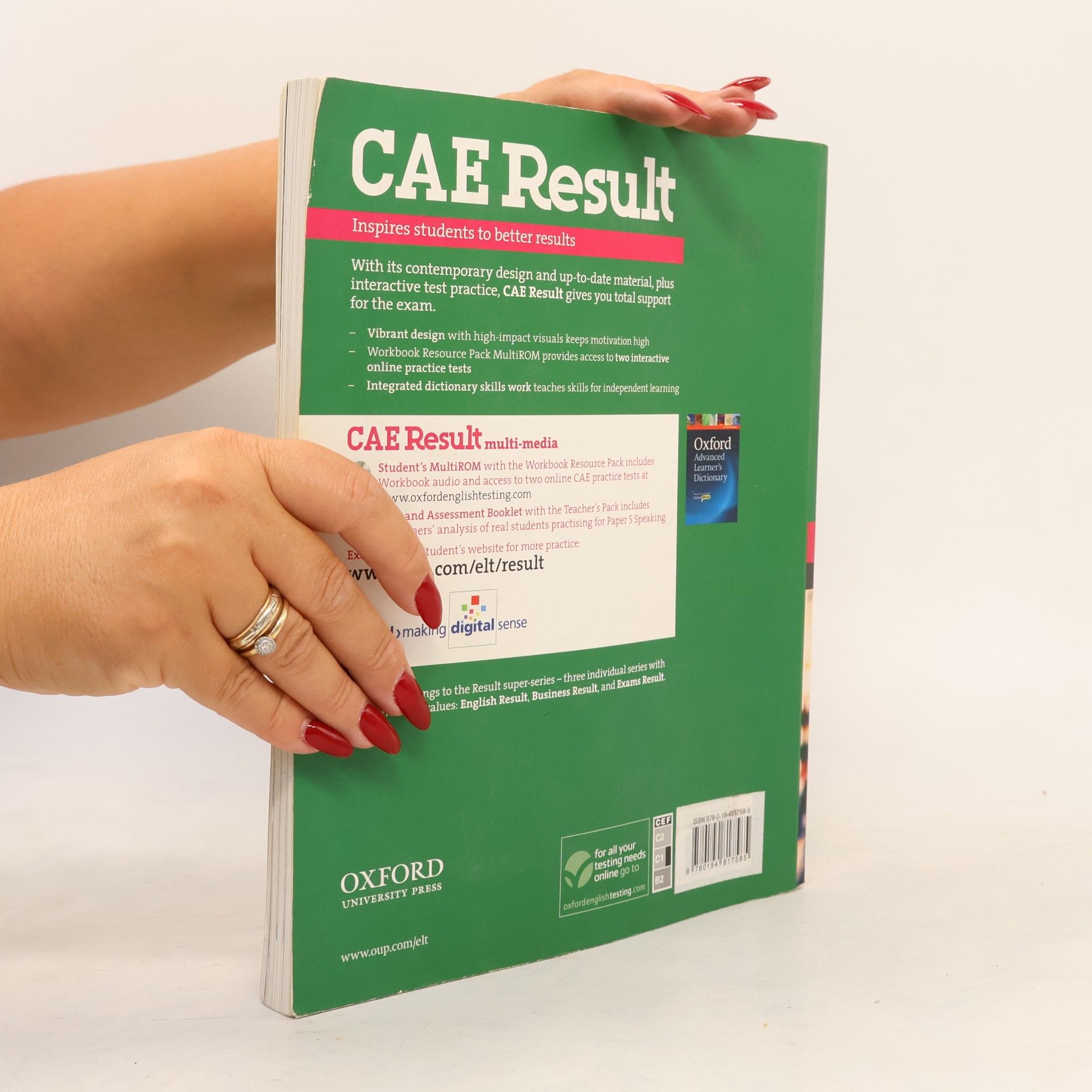 Mary Stephens CAE Result. Student´s book