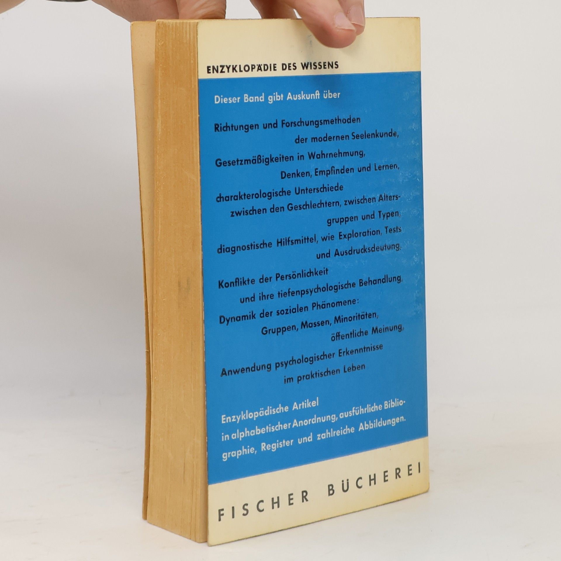 Peter R. Hofstätter Psychlogie. Das Fischer-Lexikon