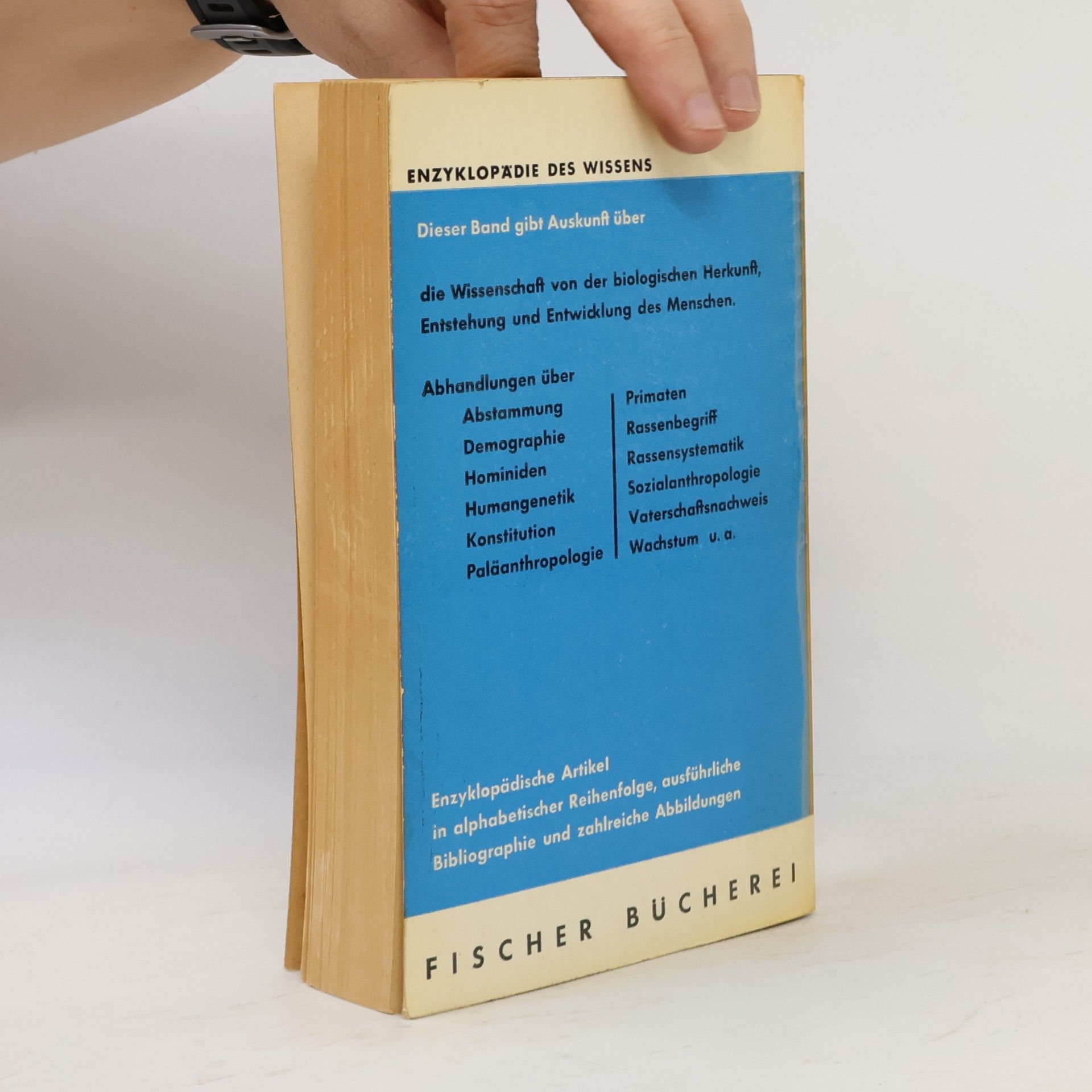 Collectif d'auteurs Das Fischer Lexikon 15. Anthropologie