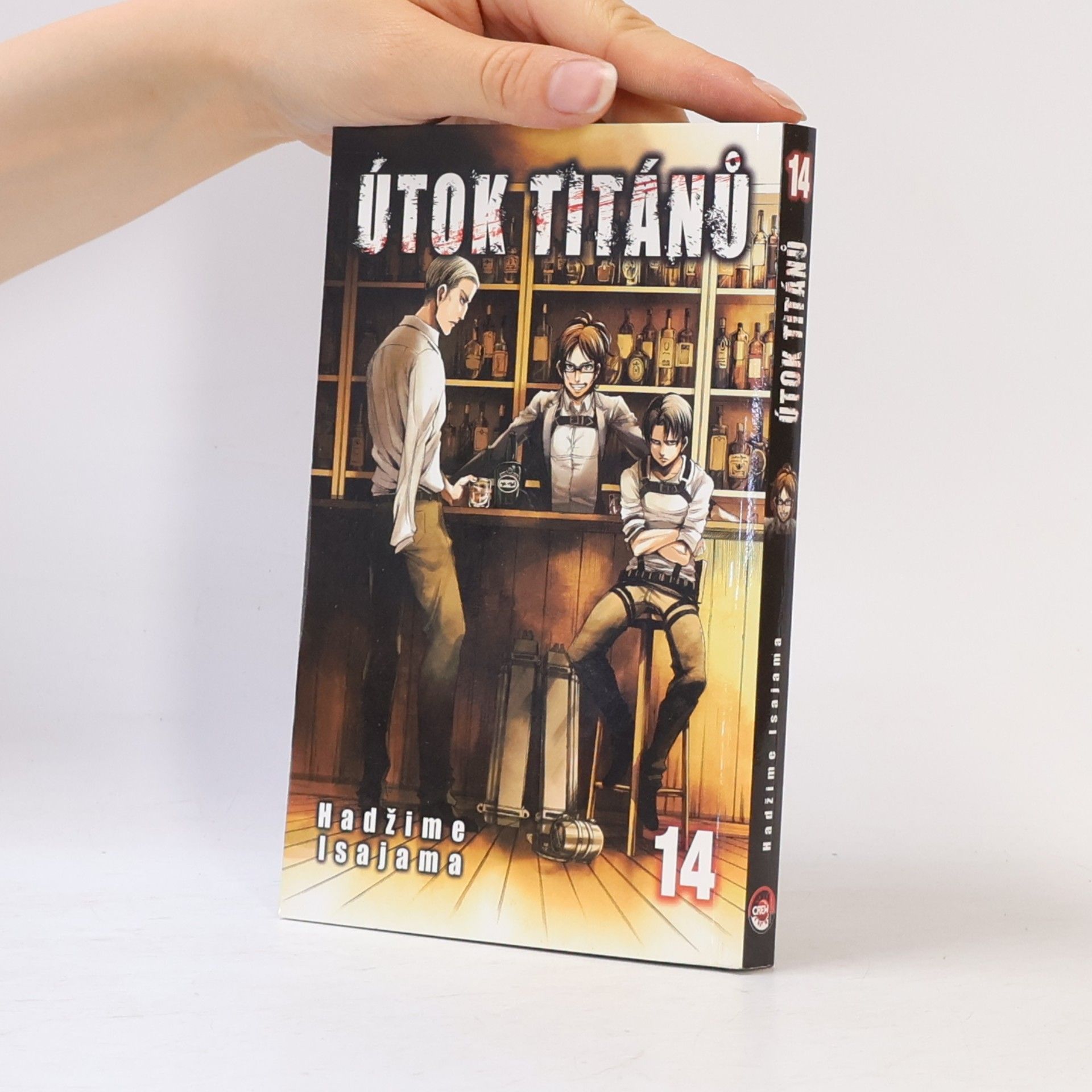 Hajime Isayama Útok titánů 14