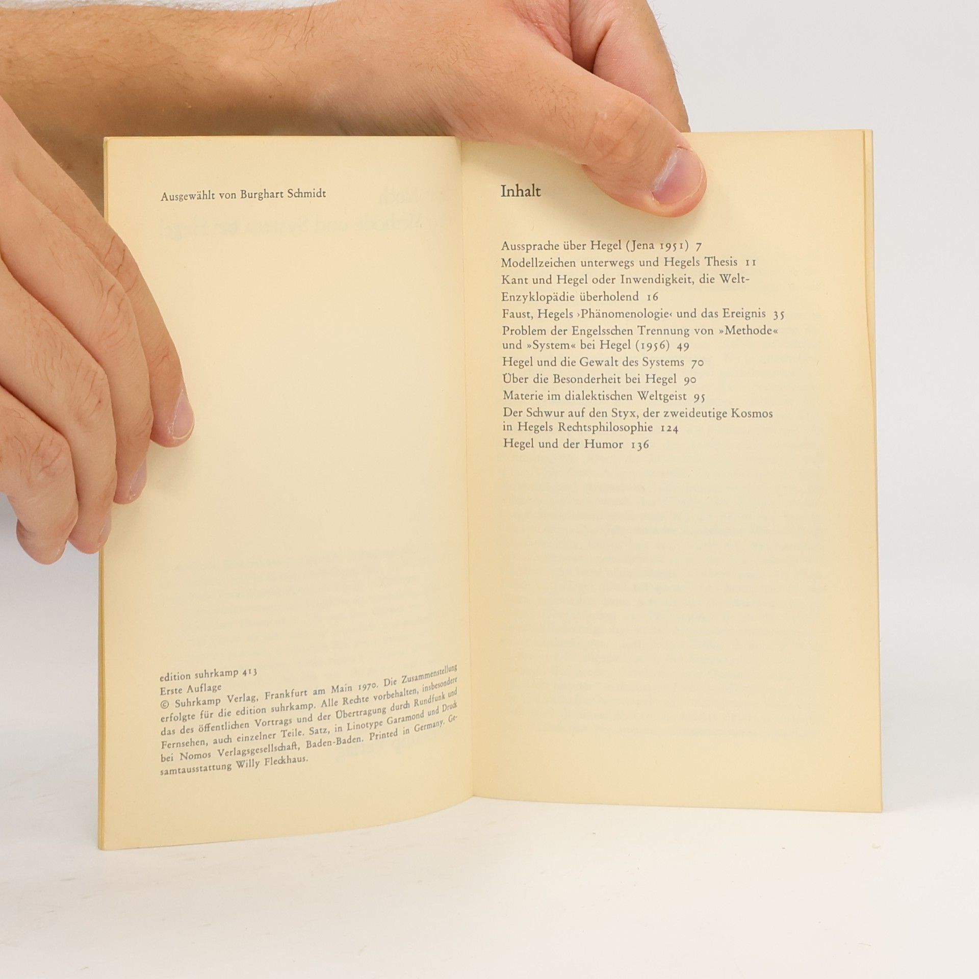 Ernst Bloch Über Methode und System