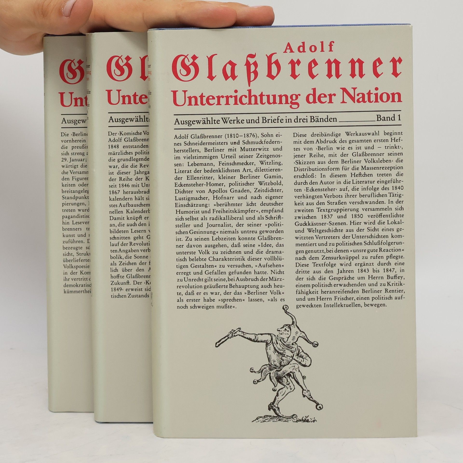 Adolf Glassbrenner Unterrichtung der Nation 1