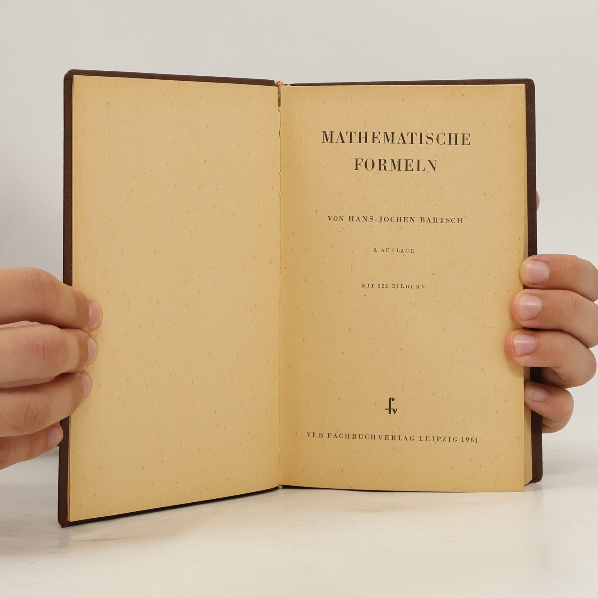 Hans Jochen Bartsch Mathematische Formeln