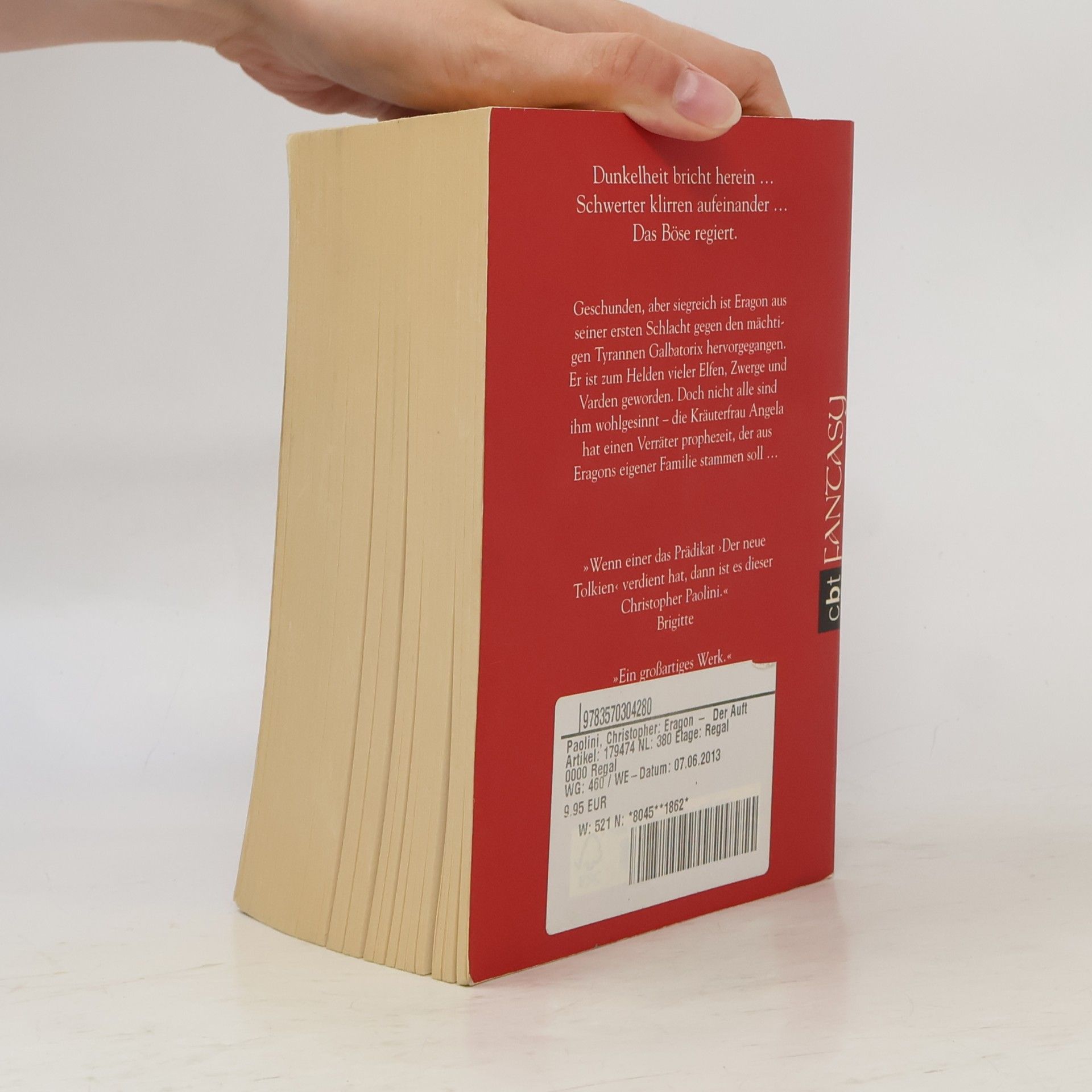Christopher Paolini Eragon. Der Auftrag des Ältesten