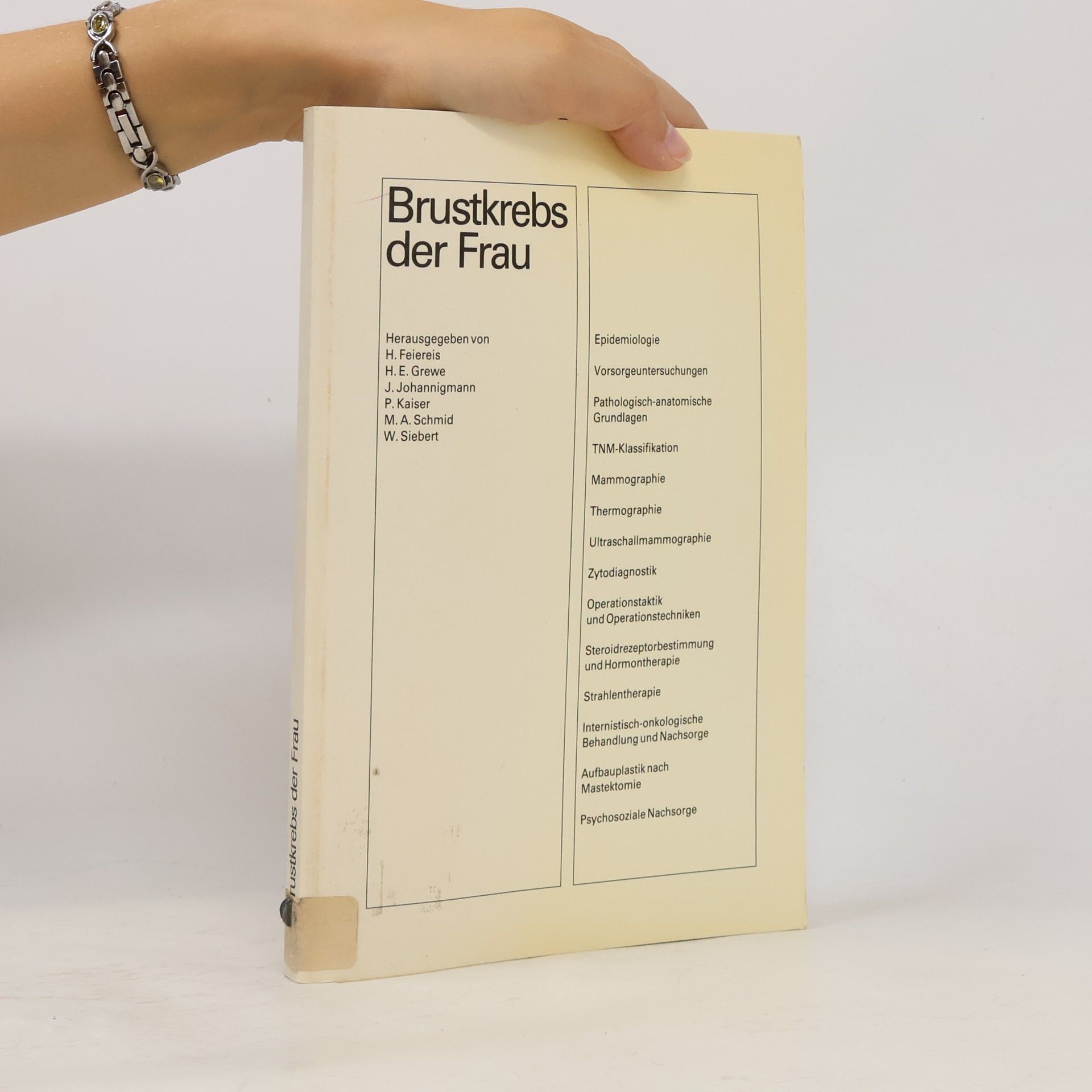 Hubert Feiereis Brustkrebs der Frau