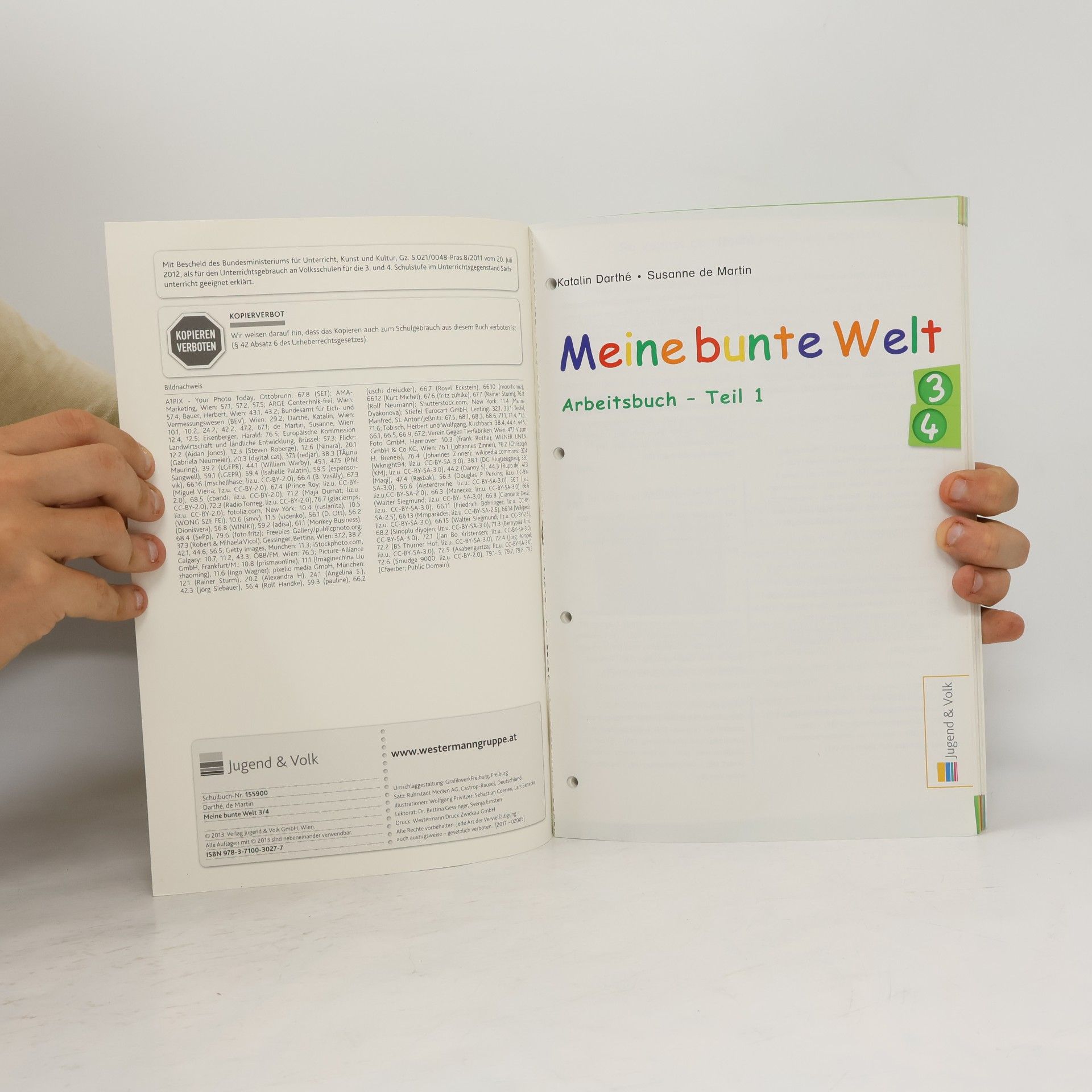 Katalin Darthé Meine bunte Welt Arbeitsbuch - Teil 1