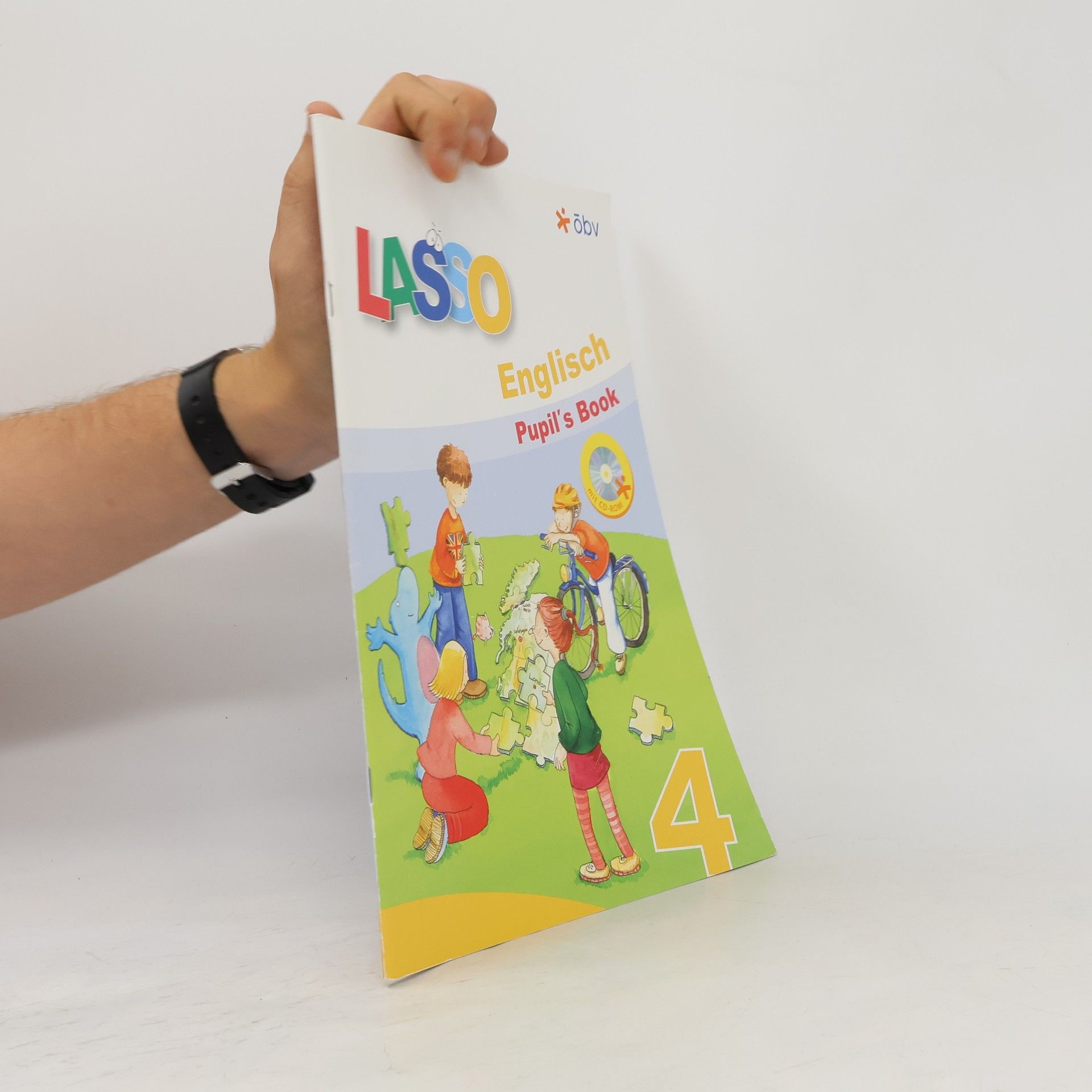 Kolektiv autorů Lasso Englisch. 4 : Pupil's book + CD-ROM