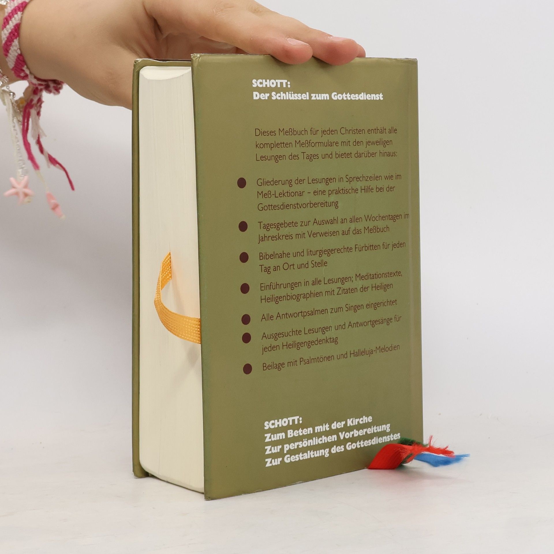 Autorenkollektiv Schott-Meßbuch, Für die Sonntage und Festtage des Lesejahres C