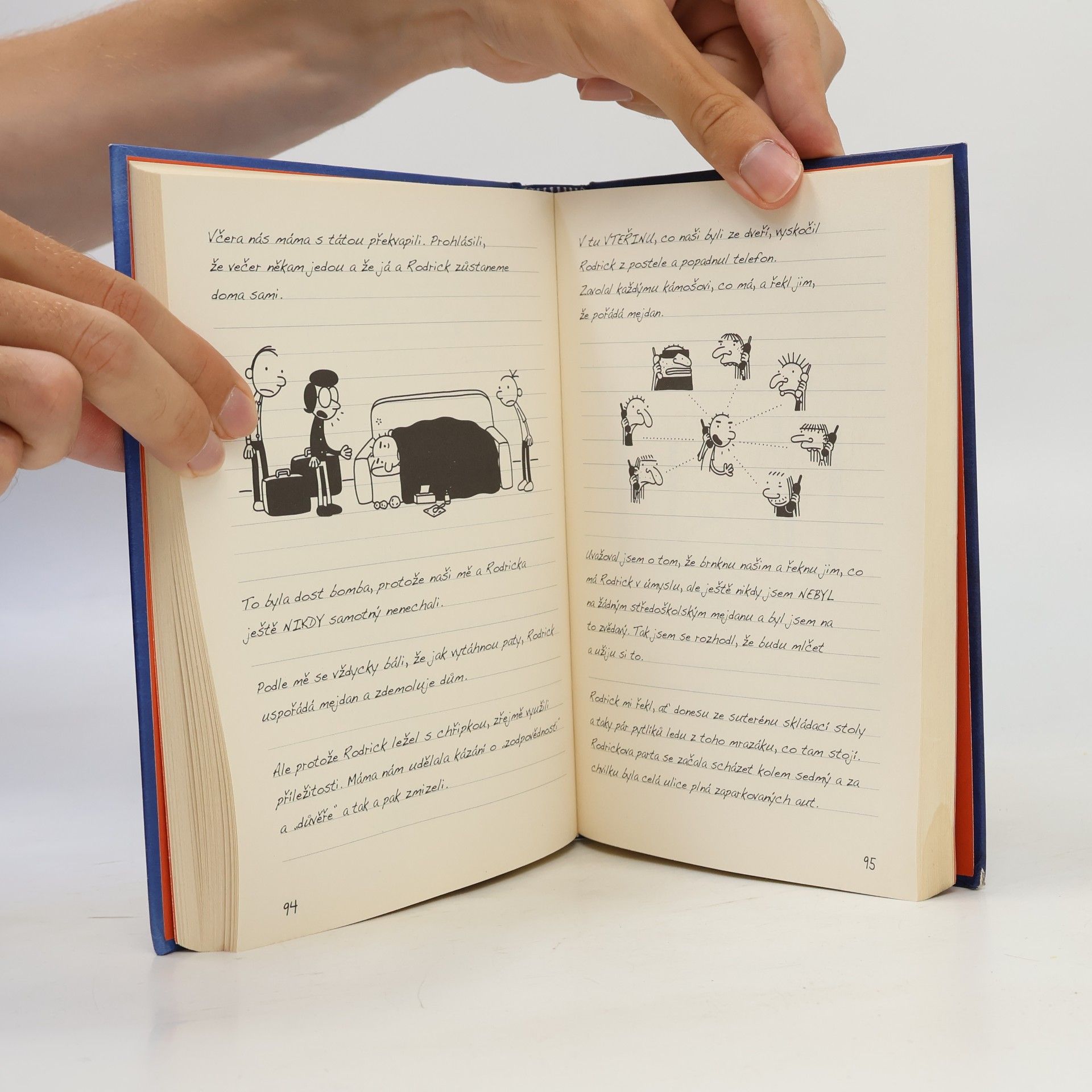 Jeff Kinney Deník malého poseroutky 2. Rodrick je king
