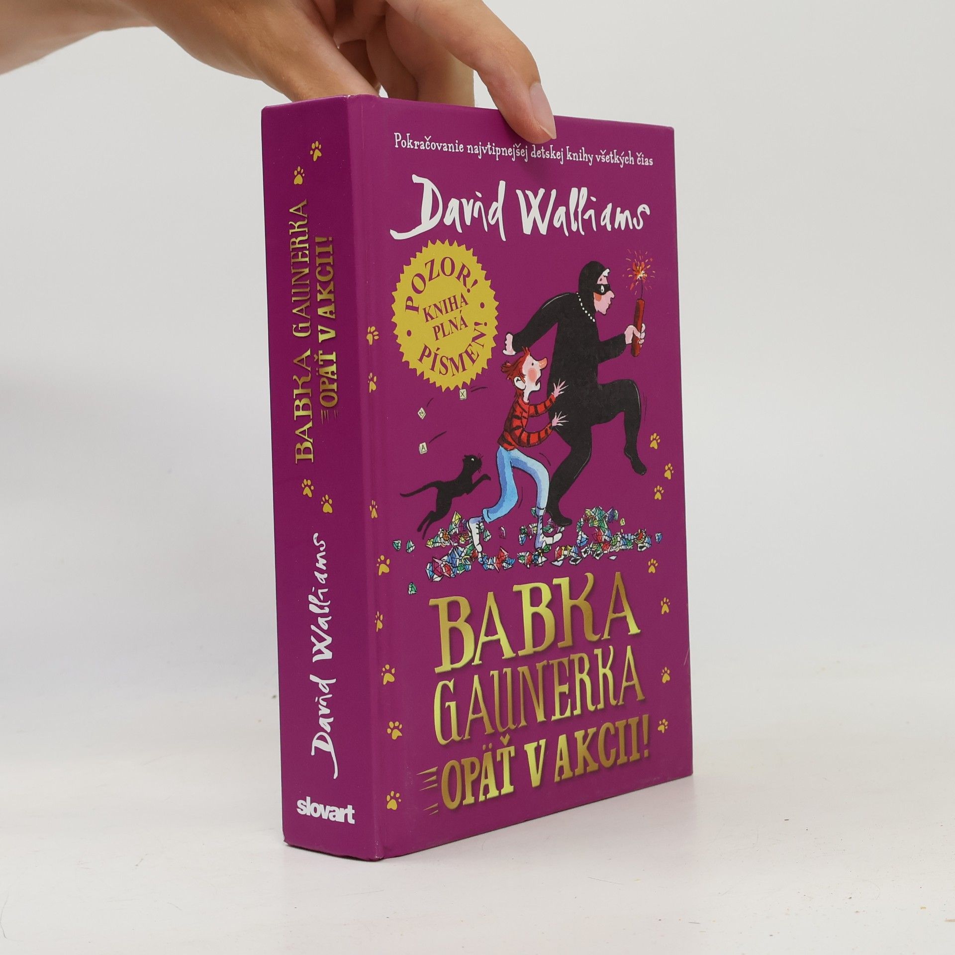 David Walliams Babka gaunerka opäť v akcii