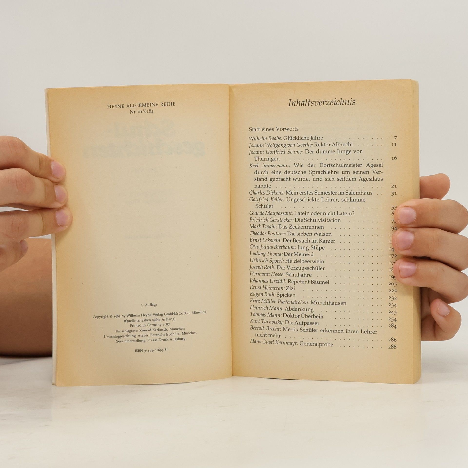 Manfred Kluge Schulgeschichten. Anthologie