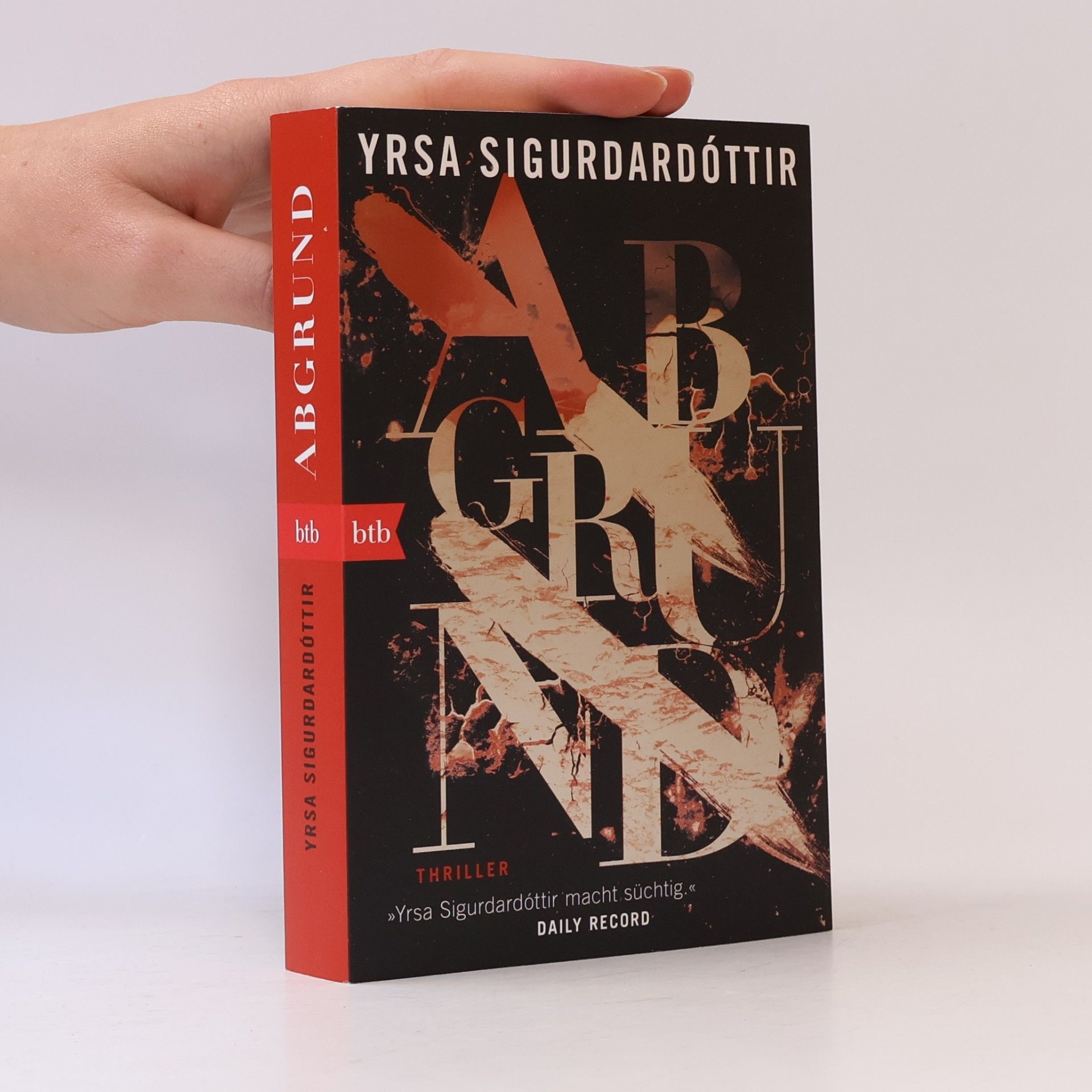 Yrsa Sigurðardóttir Abgrund