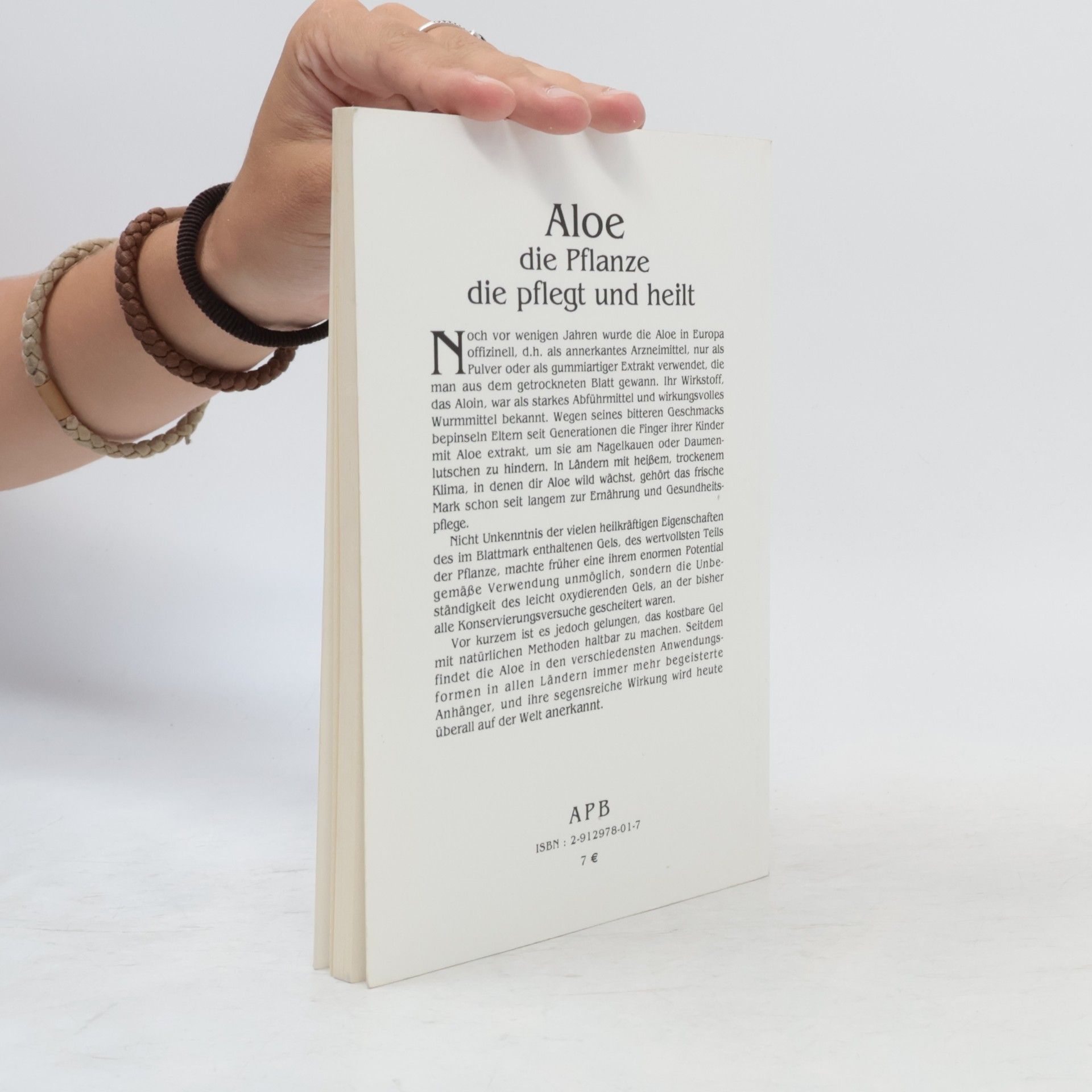 Marc Schweizer Aloe, die Pflanze die pflegt und heilt