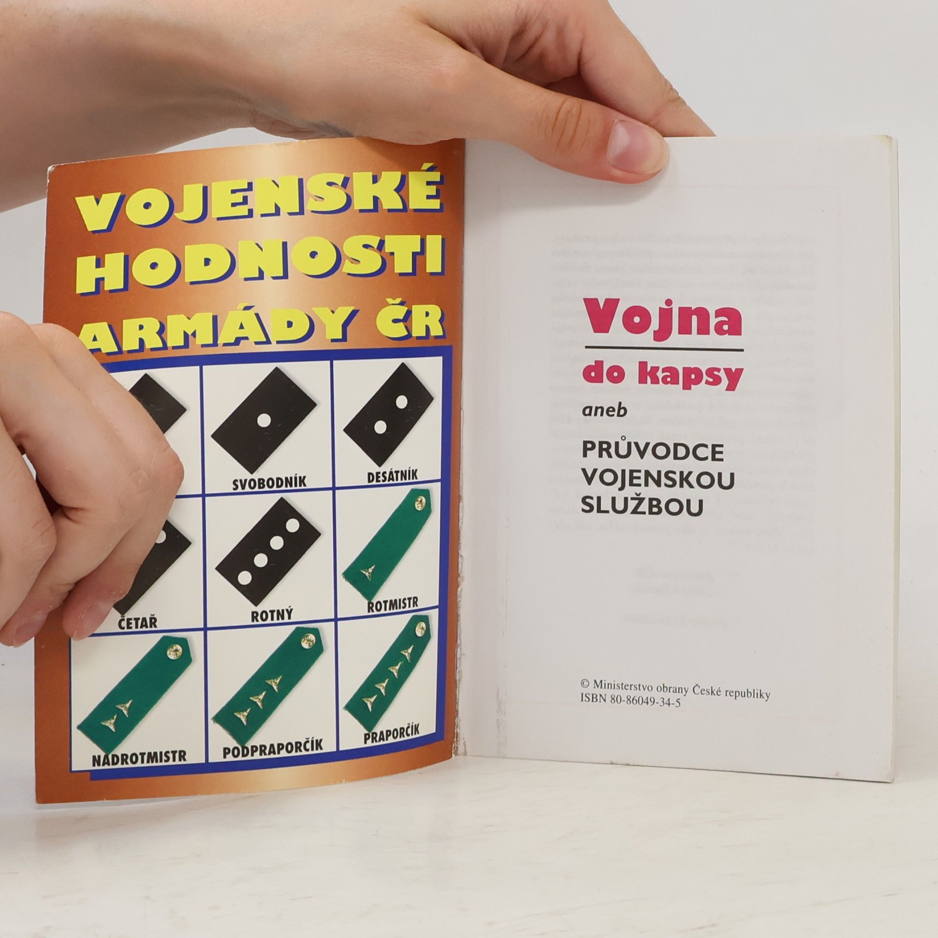 Petr Majer Vojna do kapsy aneb Průvodce vojenskou službou
