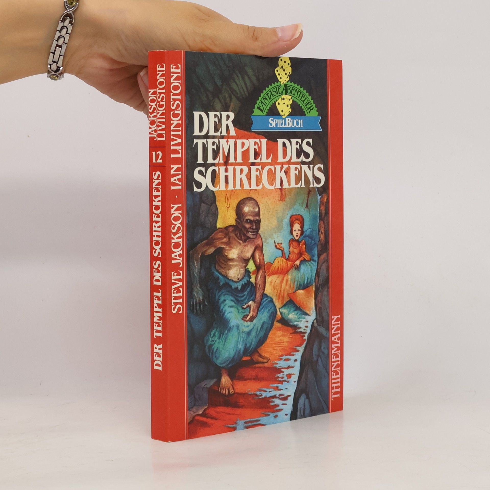 Ian Livingstone Fantasie Abenteuer Spielbuch - 12: Der Tempel des Schreckens
