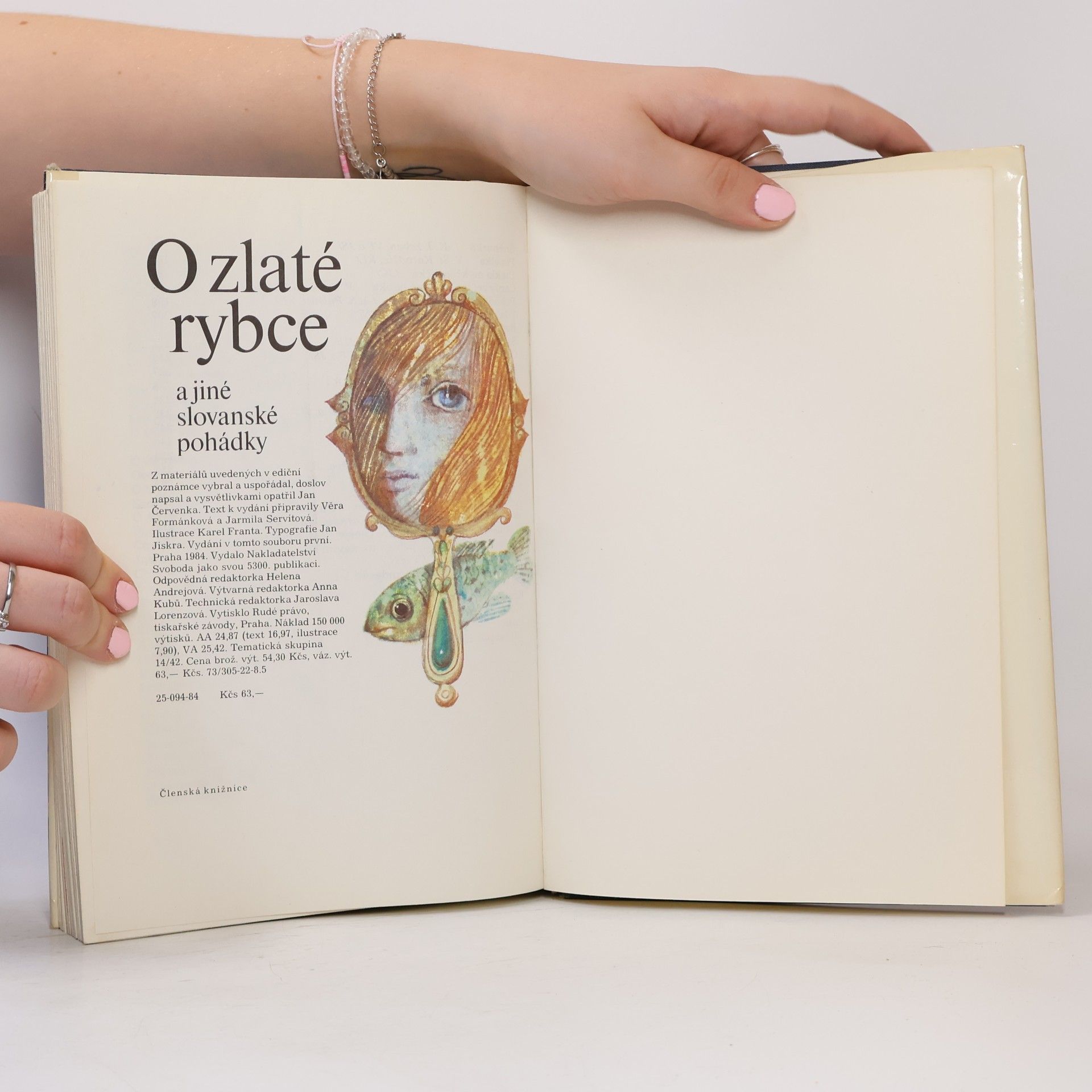 Jan Červenka O zlaté rybce a jiné slovanské pohádky