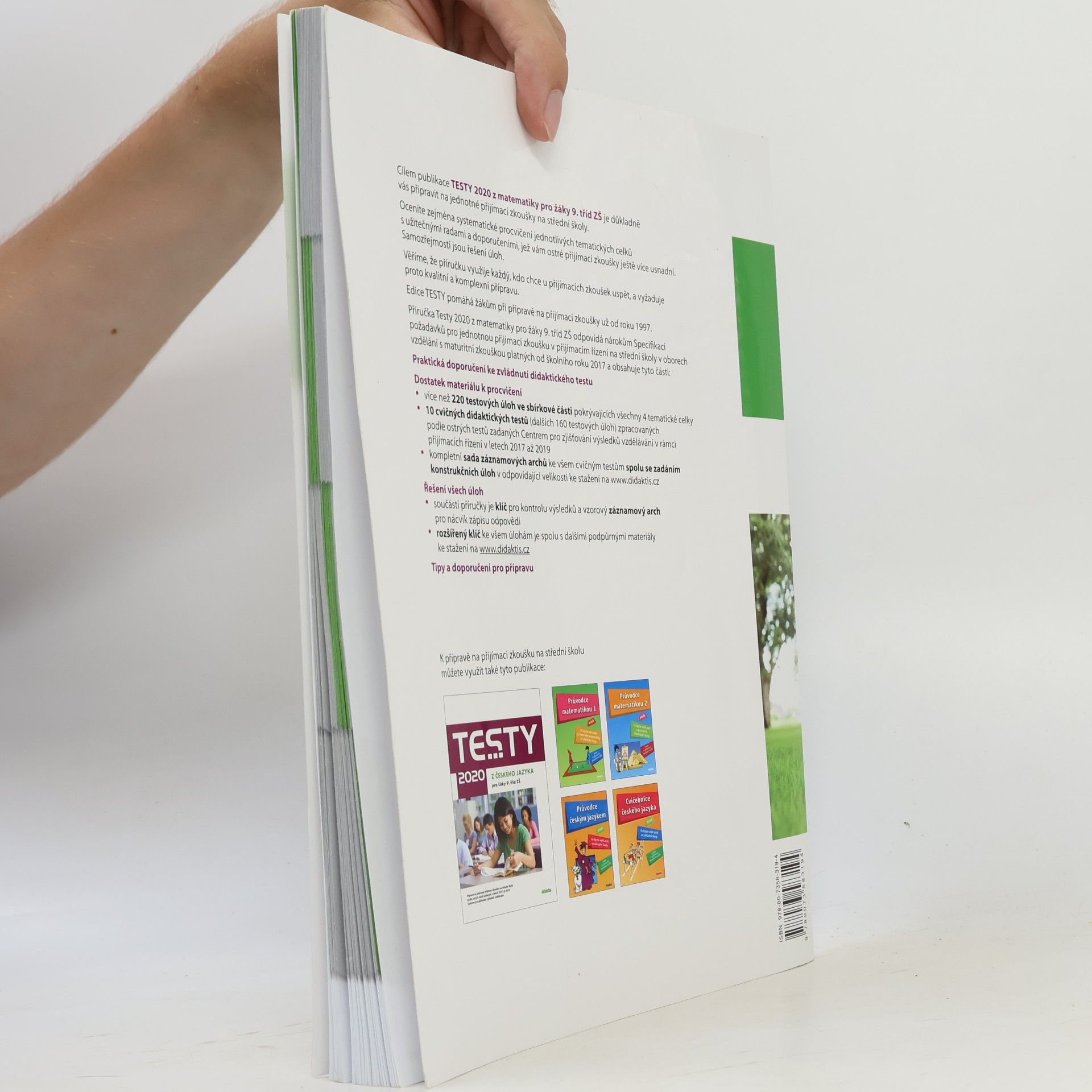 Hana Hedbávná Testy 2020 pro žáky 9. tříd ZŠ z matematiky