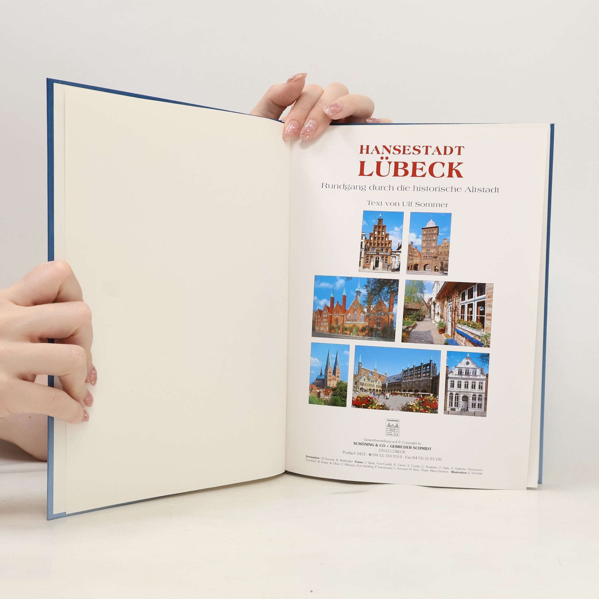 Ulf Sommer Hansestadt Lübeck. Rundgang durch die historische Altstadt
