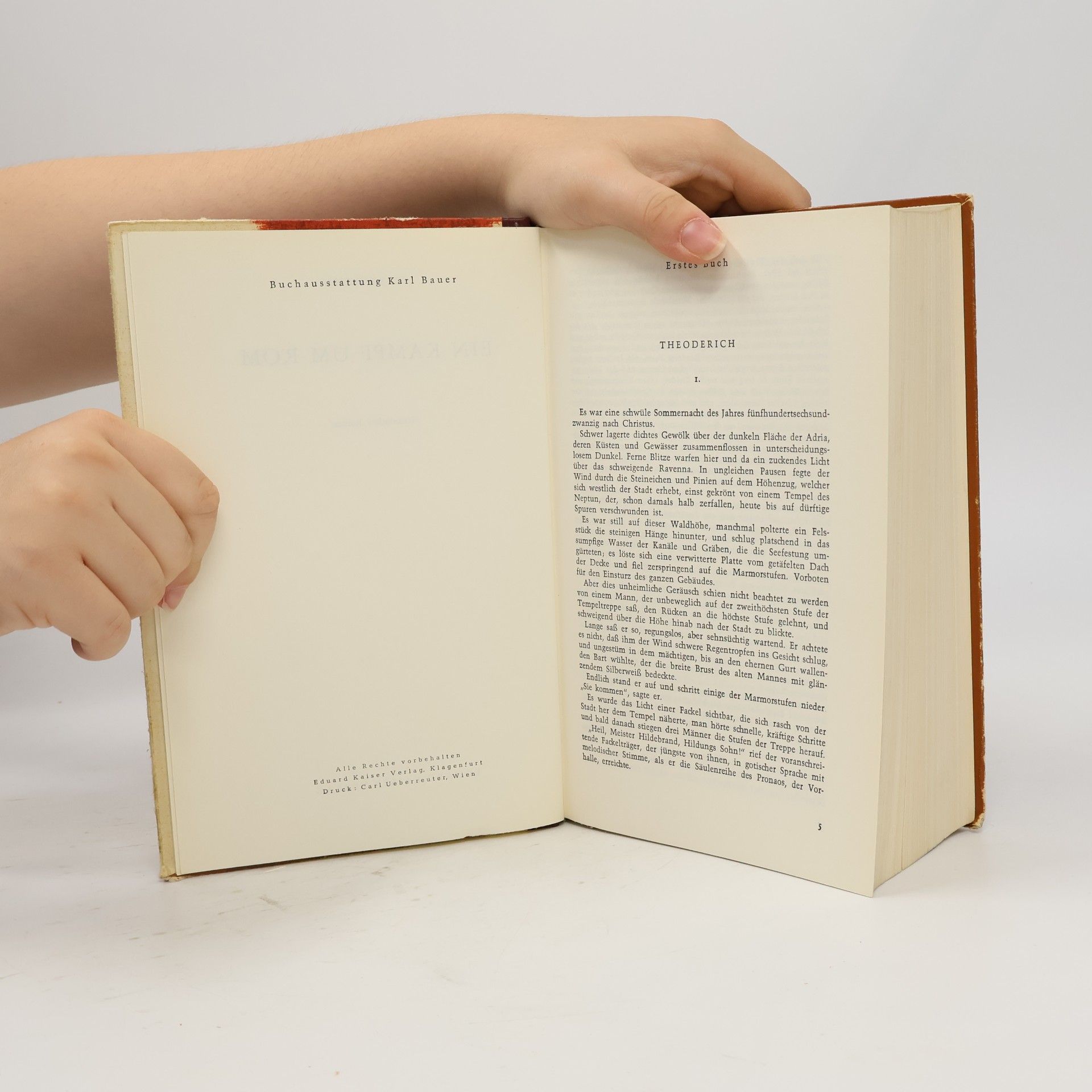 Felix Dahn Ein Kampf um Rom