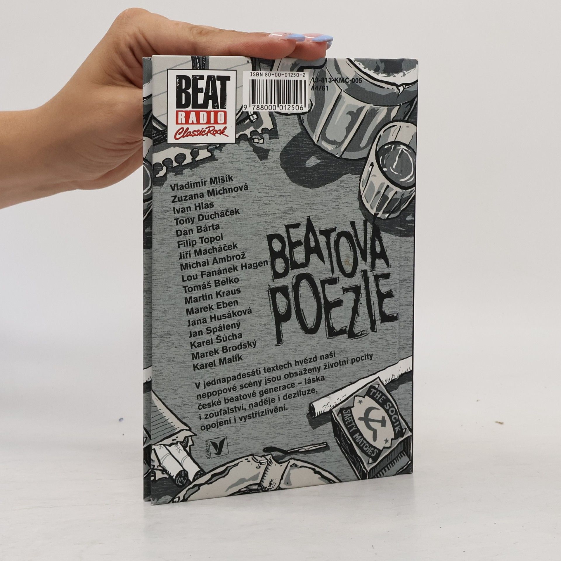 Kateřina Vondráčková Beatová poezie autorů žijících hrajících