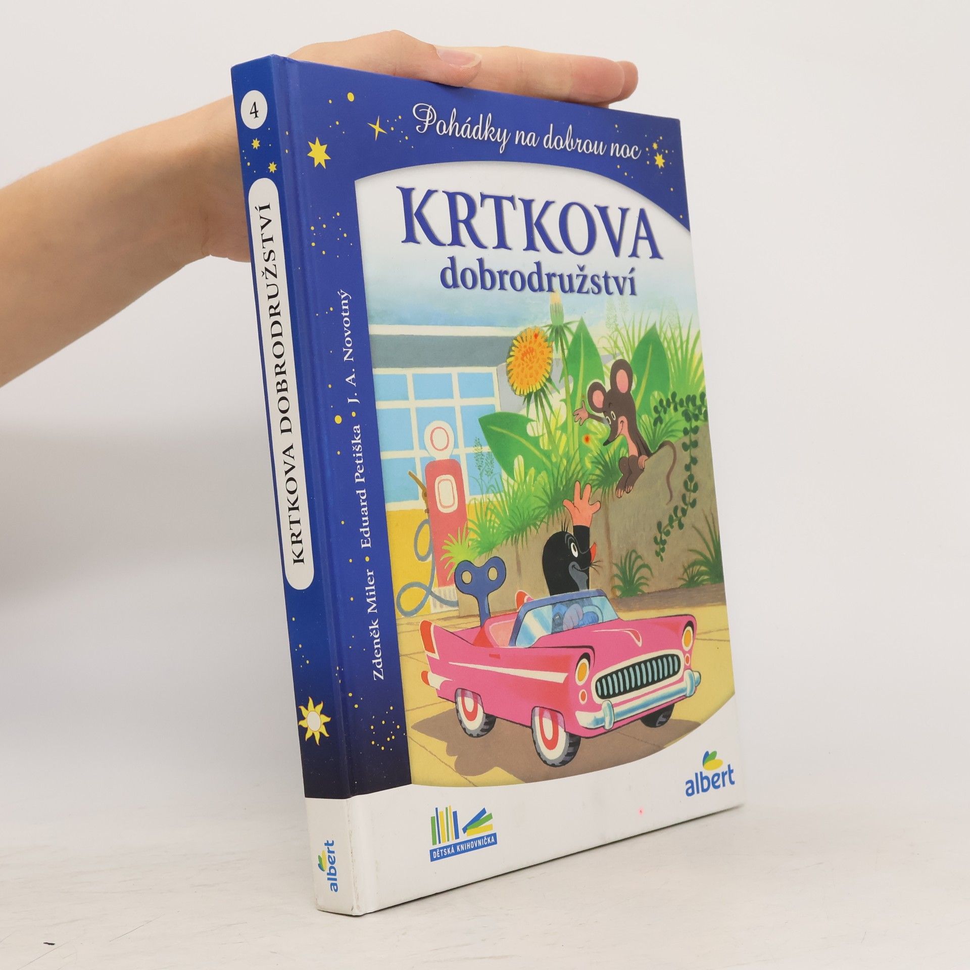 J. A. Novotný Krtkova dobrodružství : pohádky na dobrou noc