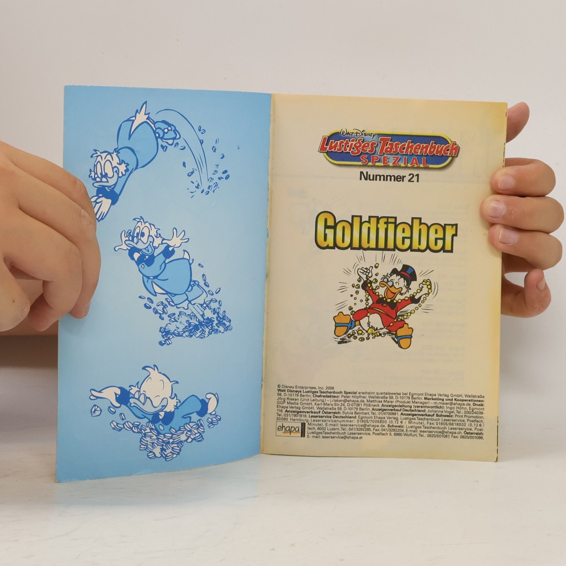 Walt Disney Lustiges Taschenbuch Spezial 21. Goldfieber