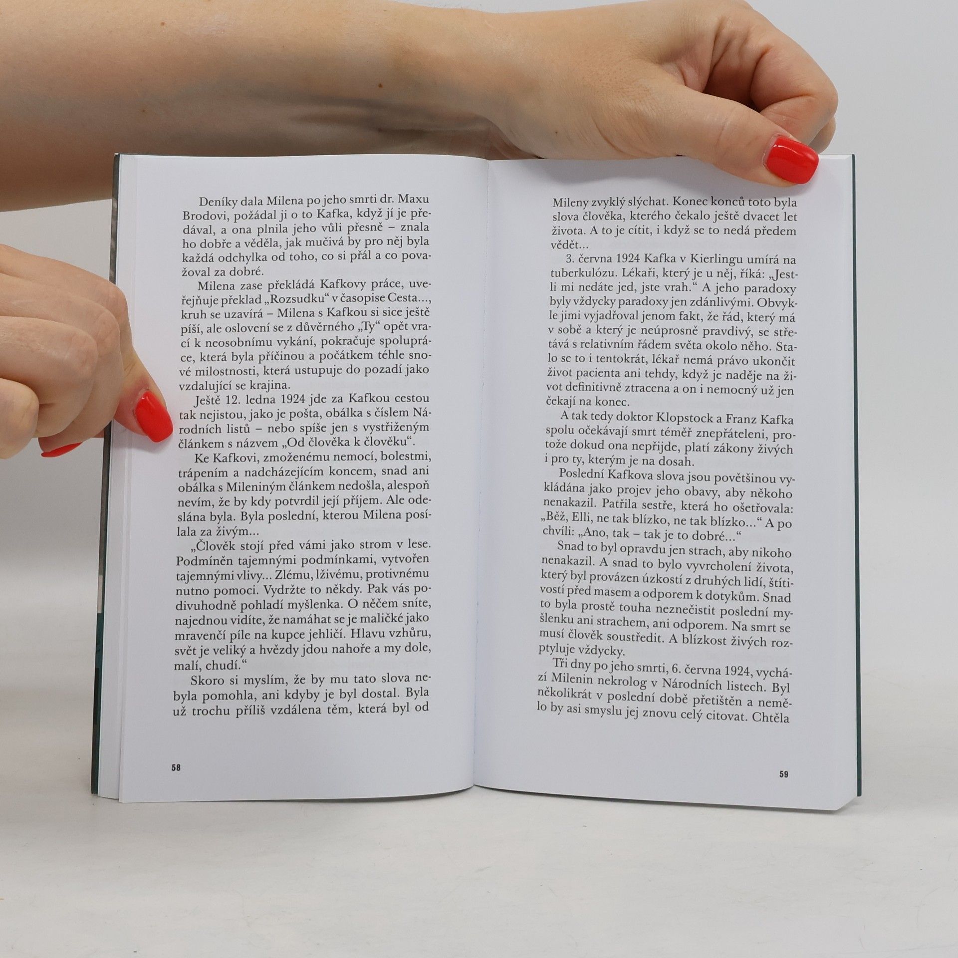 Jana Krejcarová Adresát Milena Jesenská