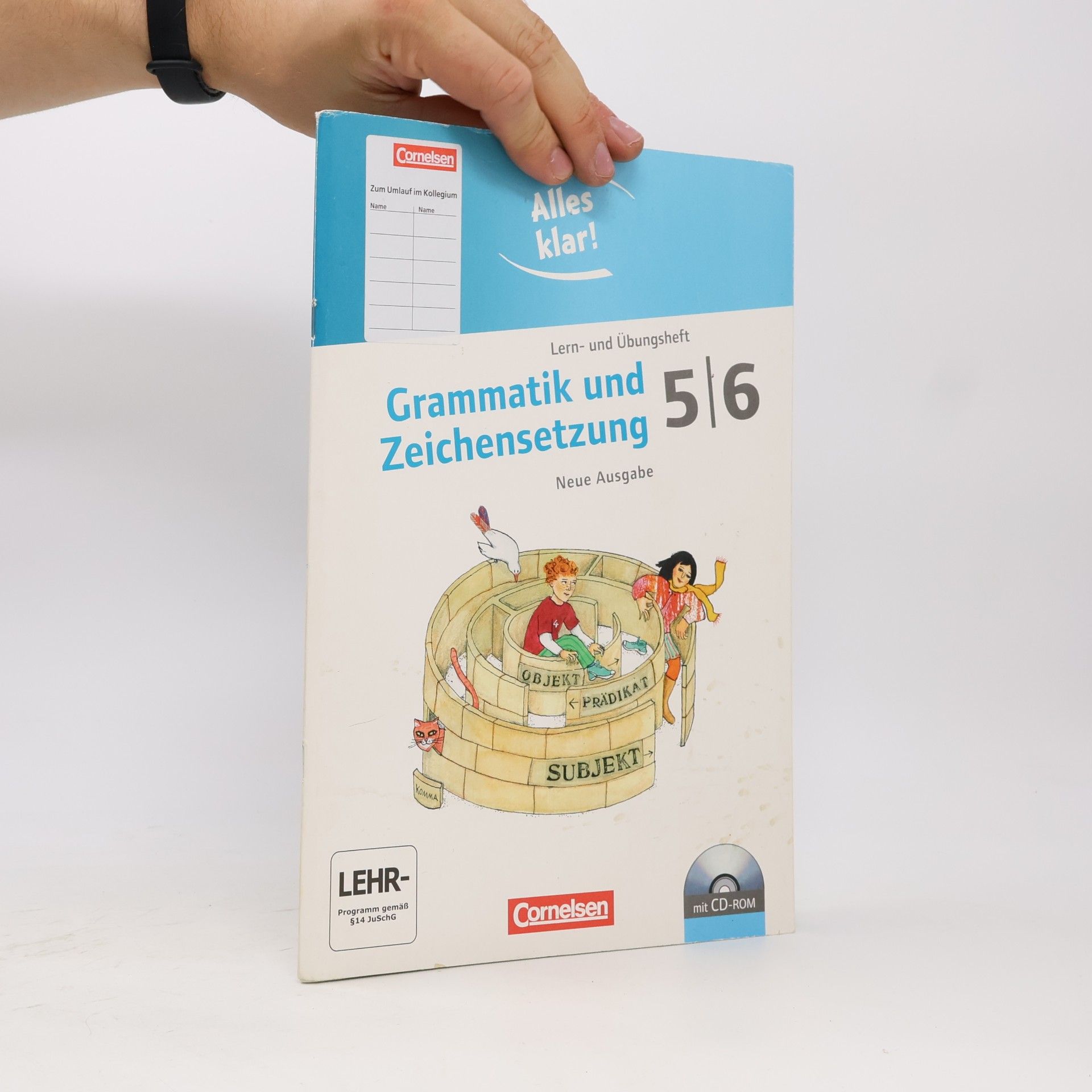 Alles klar! Deutsch. Sekundarstufe I - 5./6. Schuljahr: Grammatik und Zeichensetzung - Neue Ausgabe - mit CD-ROM