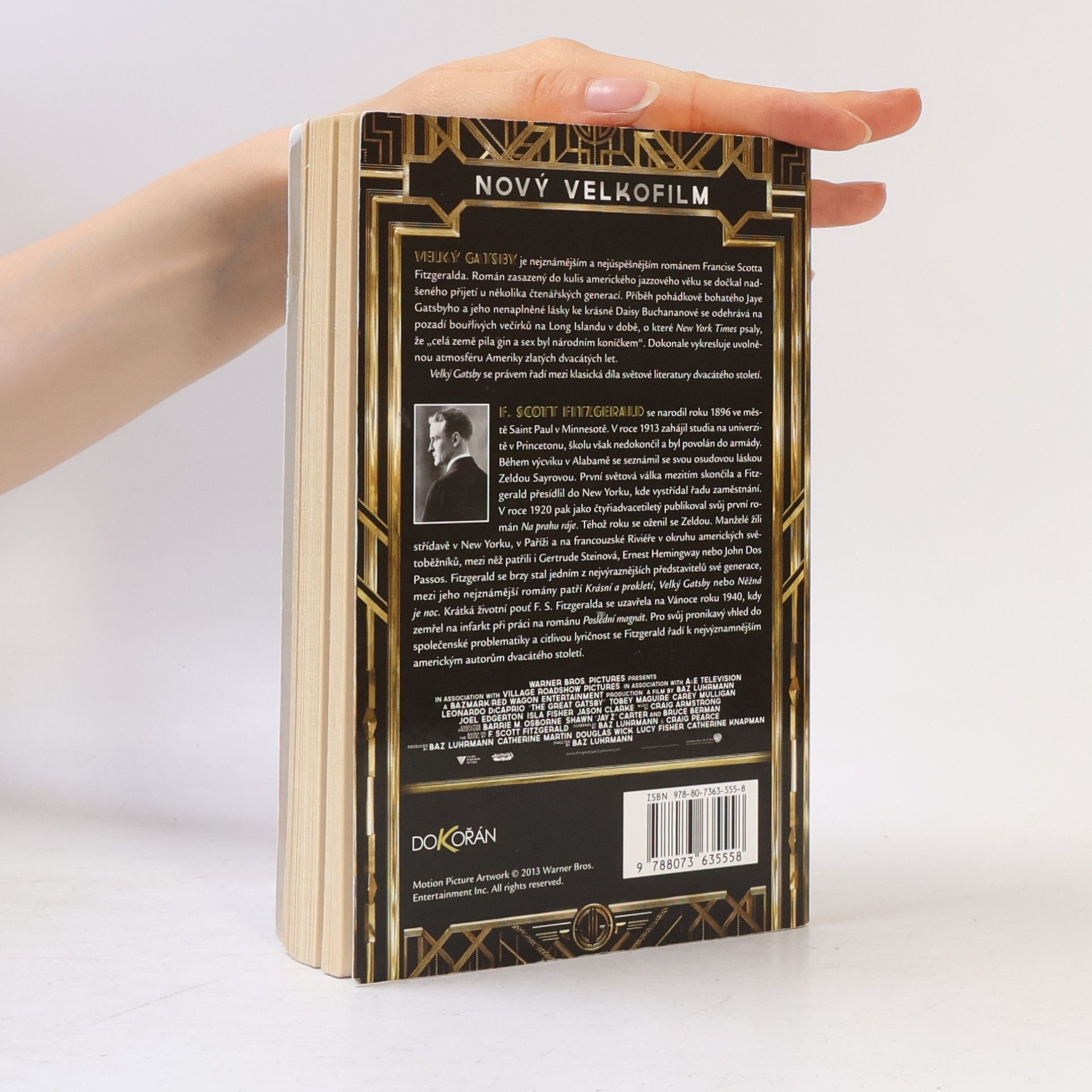 F. Scott Fitzgerald Velký Gatsby