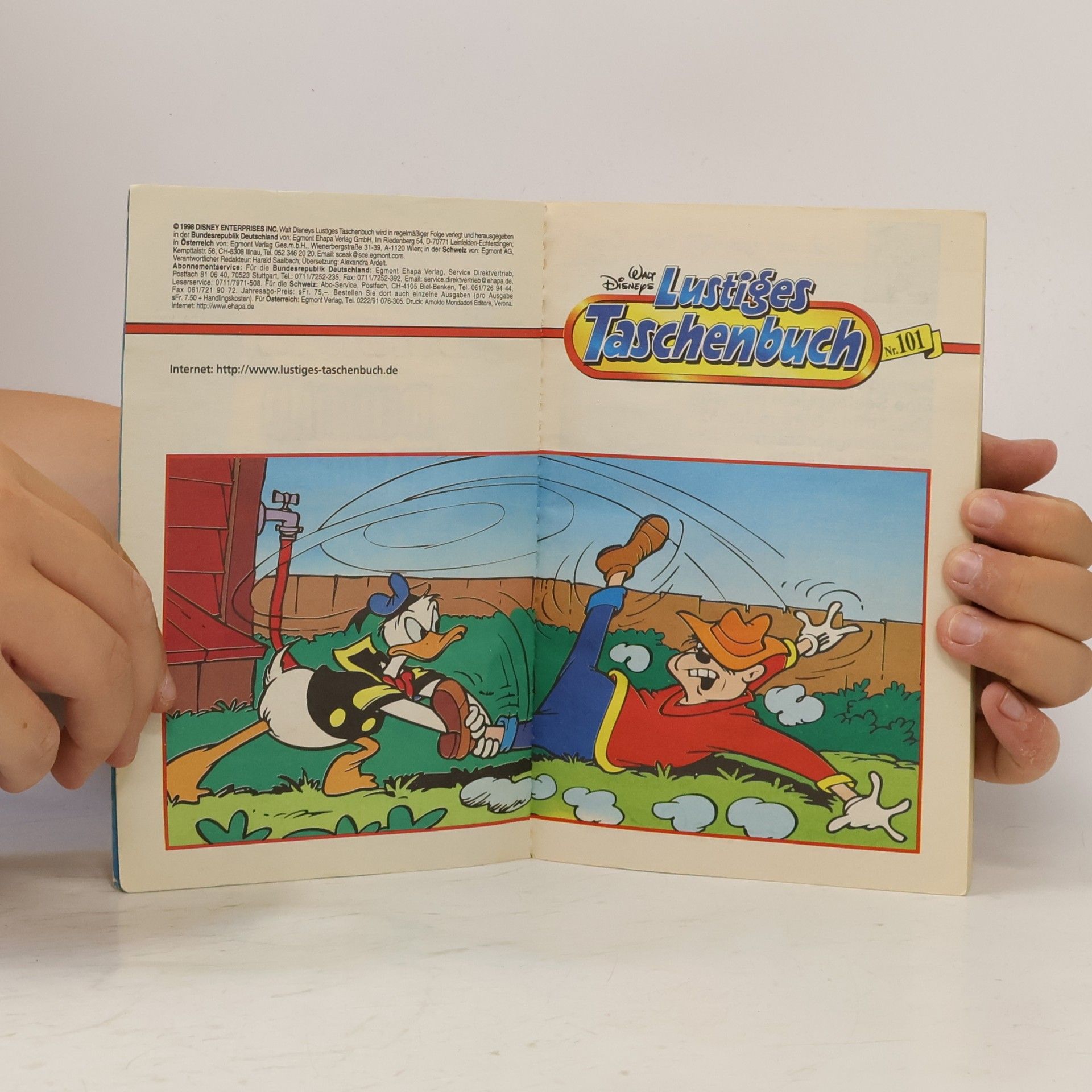 Walt Disney Lustiges Taschenbuch 101. Donald setzt sich durch
