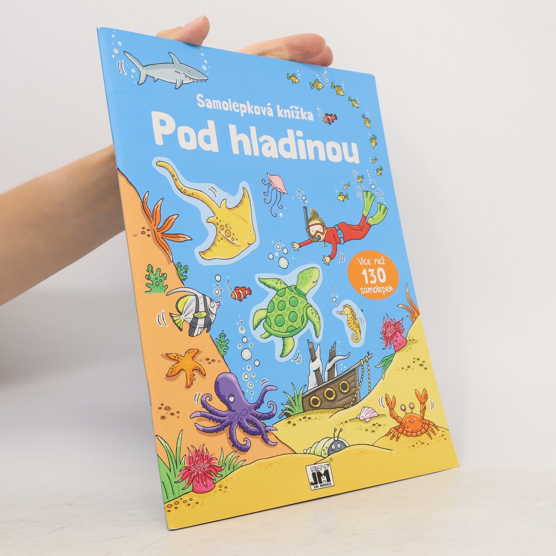 Collectif d'auteurs Samolepková knížka. Pod hladinou