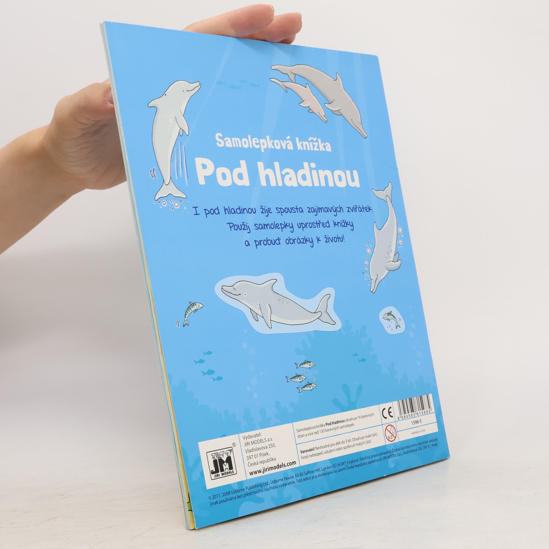 Autorenkollektiv Samolepková knížka. Pod hladinou
