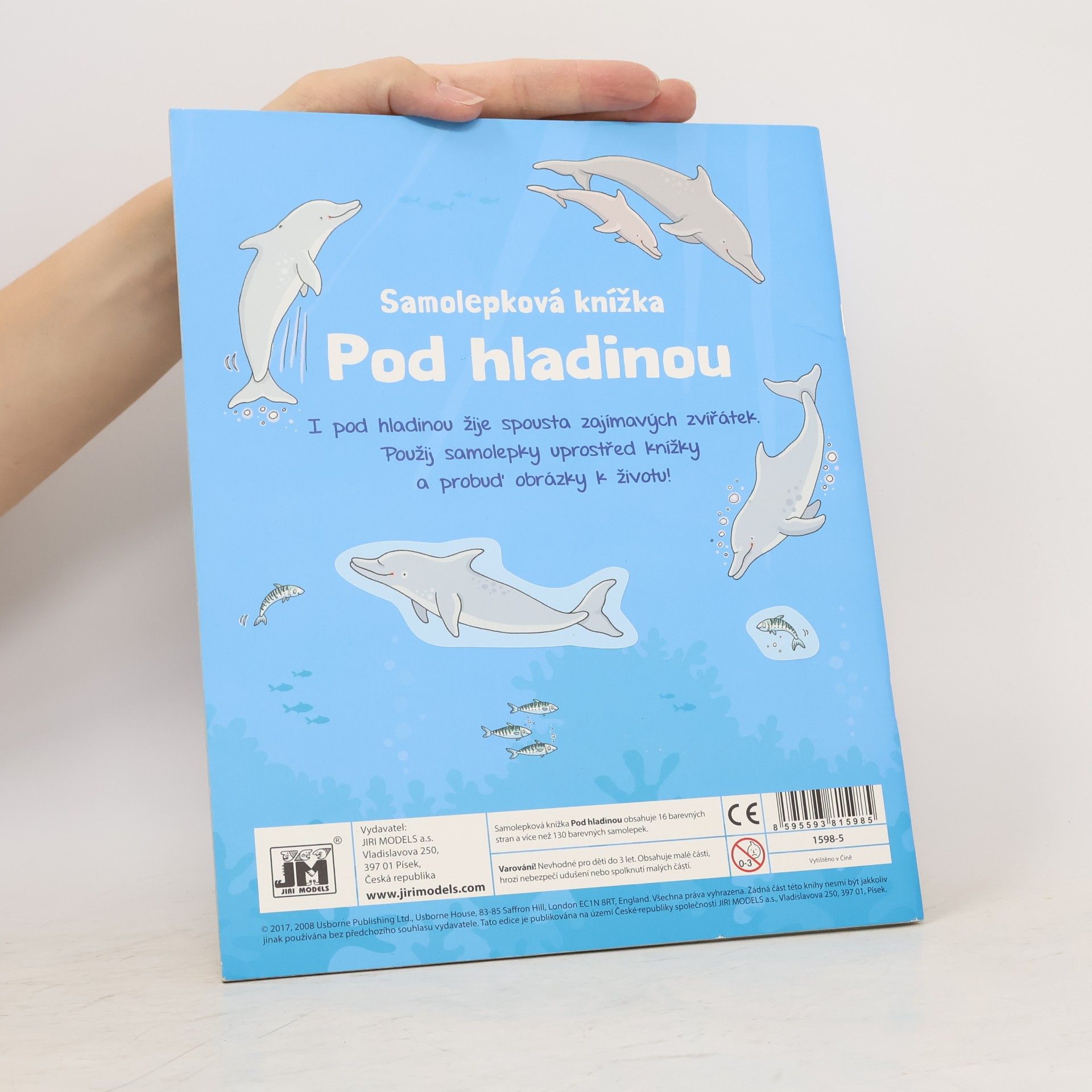 Autorenkollektiv Samolepková knížka. Pod hladinou