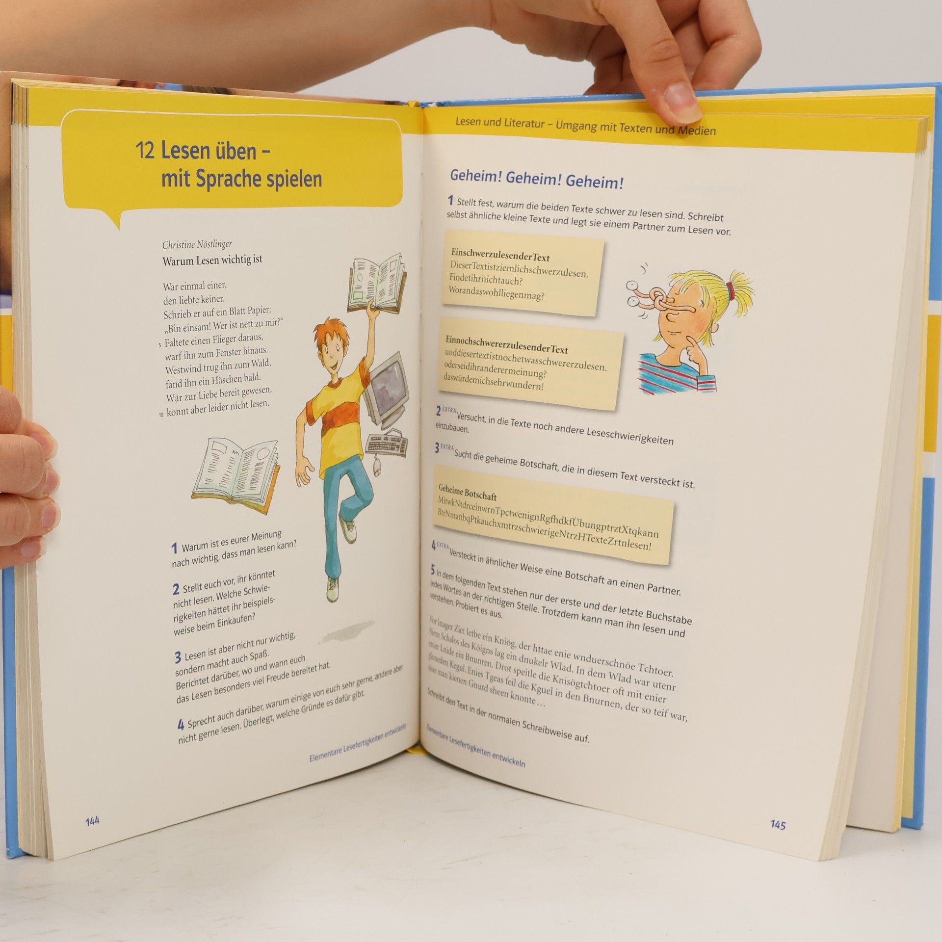 Sabine Utheß 5. Klasse, Sprach- und Lesebuch