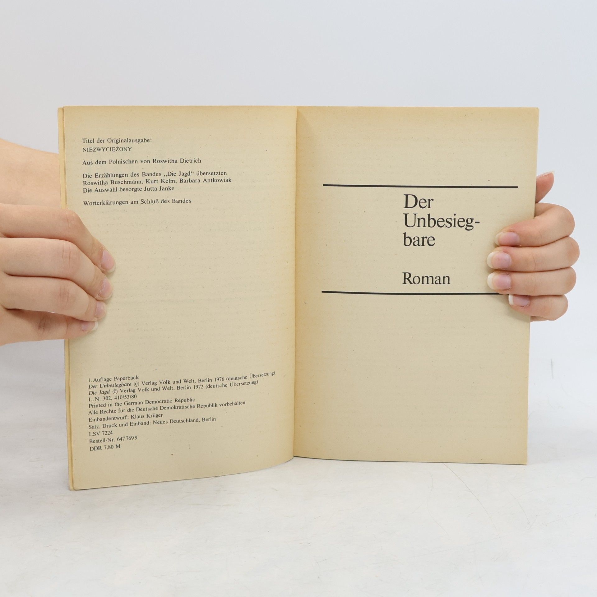 Stanisław Lem Der Unbesiegbare. Die Jagd