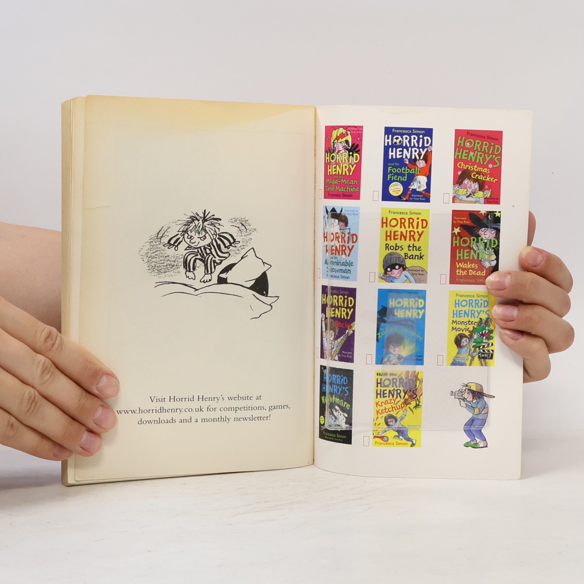Francesca Simon Horrid Henry's joke book