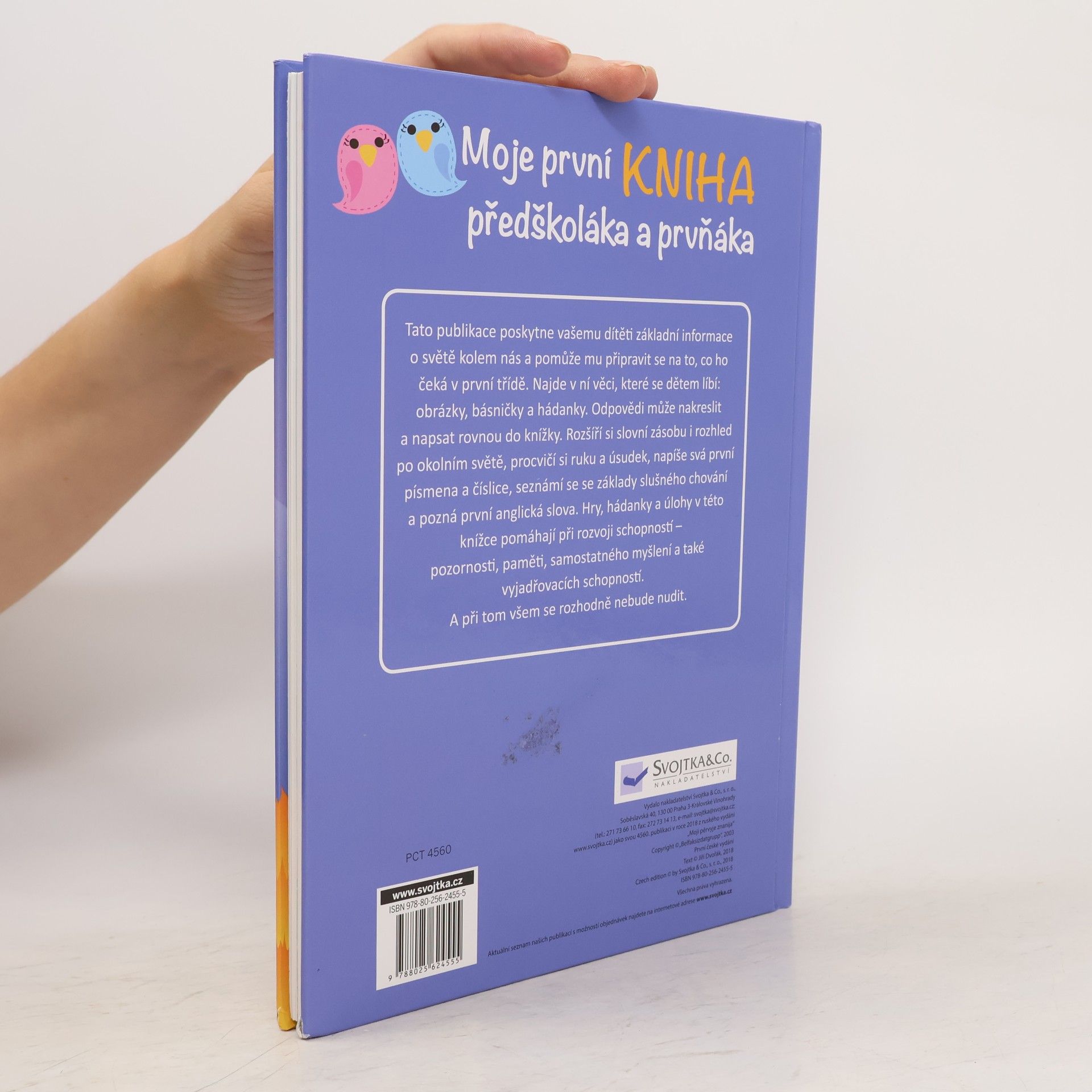 Jiří Dvořák Moje první kniha předškoláka a prvňáka