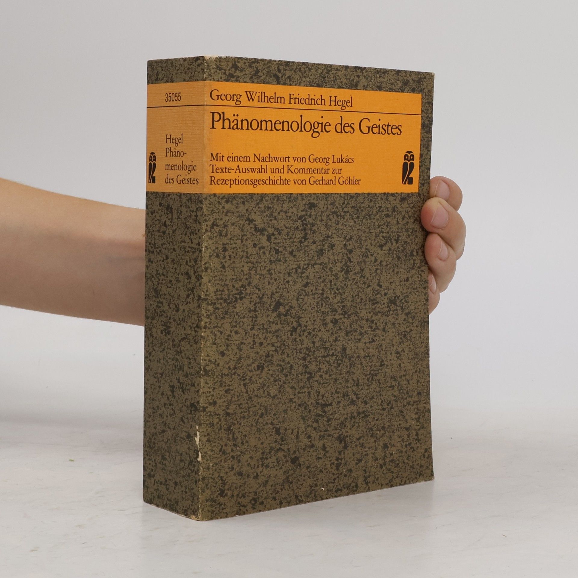 Georg Wilhelm Friedrich Hegel Phänomenologie des Geistes