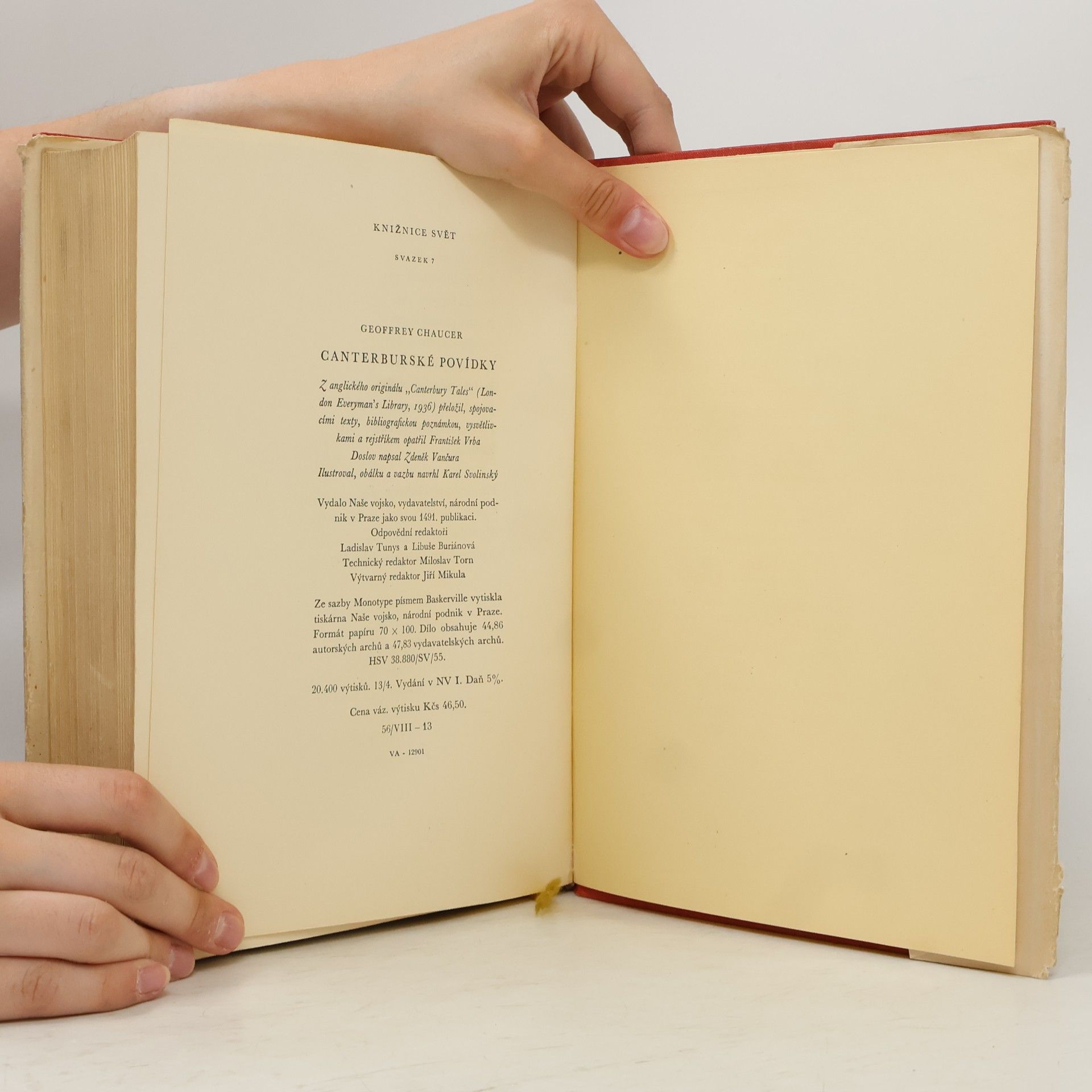 Zdeněk Vančura Canterburské povídky