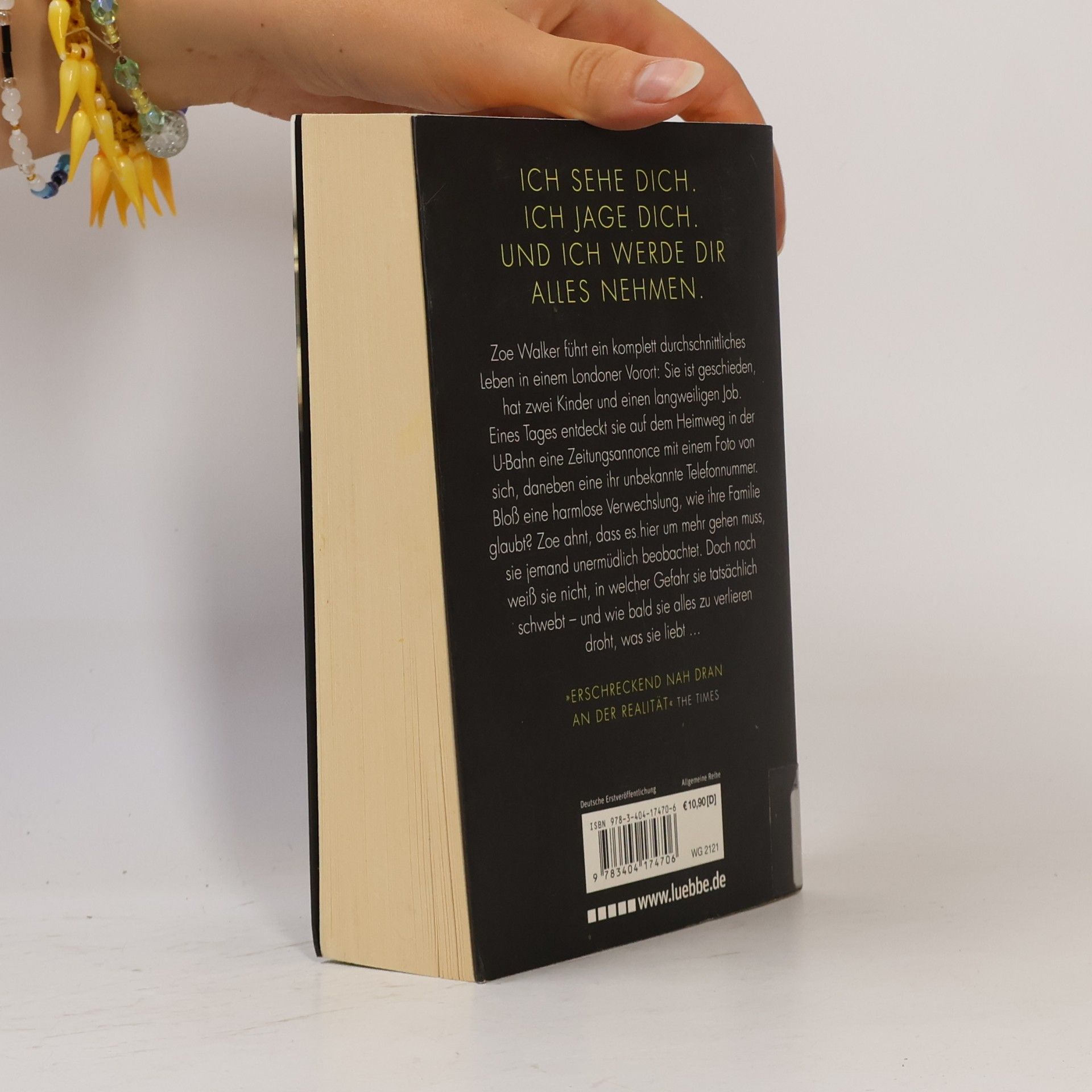 Clare Mackintosch Alleine bist du nie