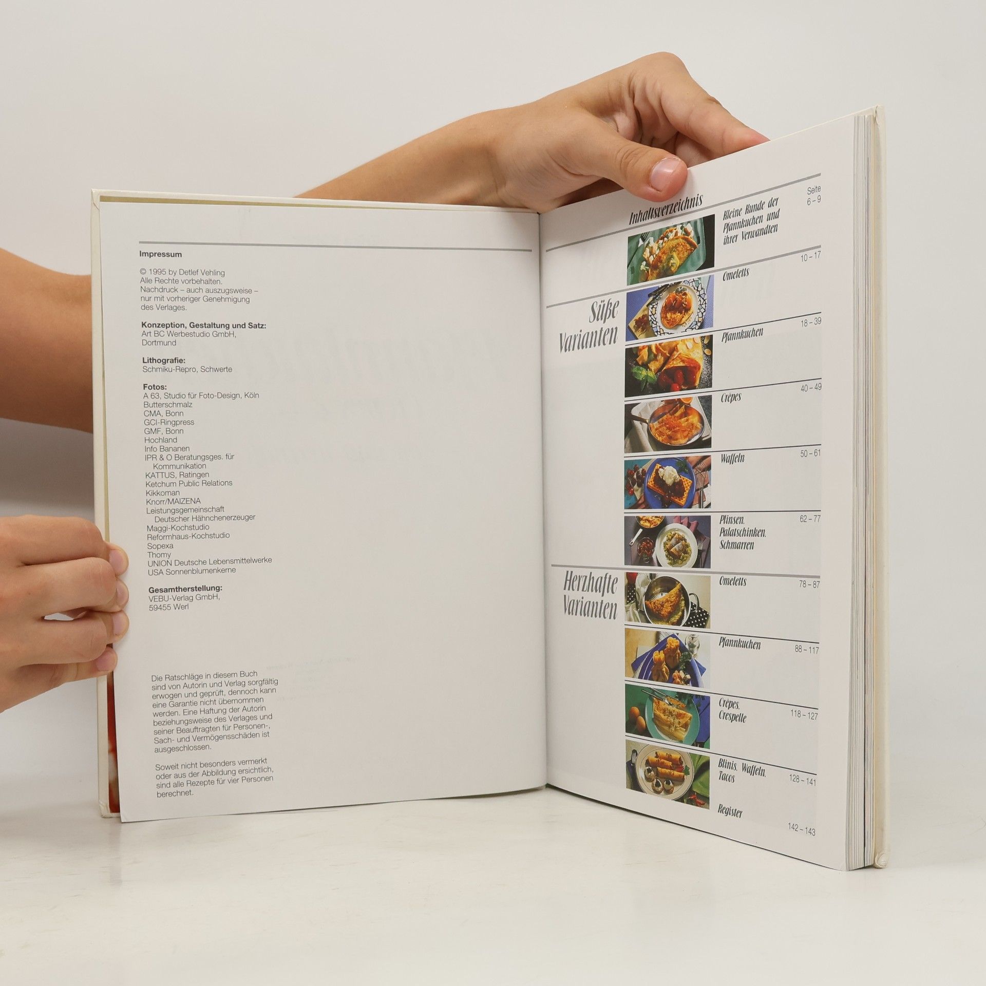Autorenkollektiv Pfannkuchen, Crêpes & Co. süß und herzhaft