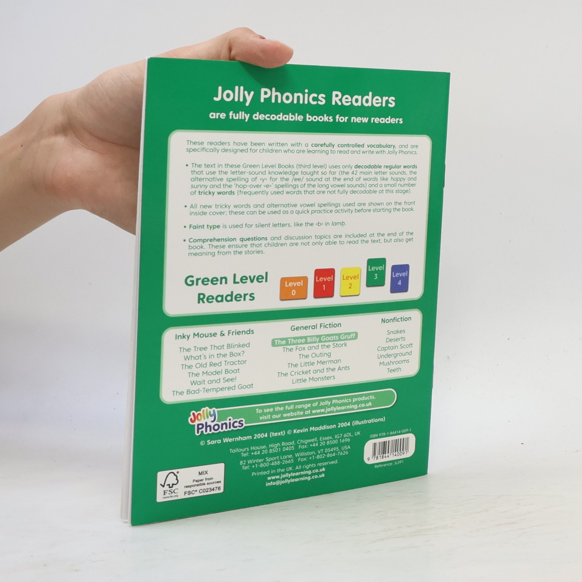 Sara Wernham Jolly Phonics: The Three Billy Goats Gruff
