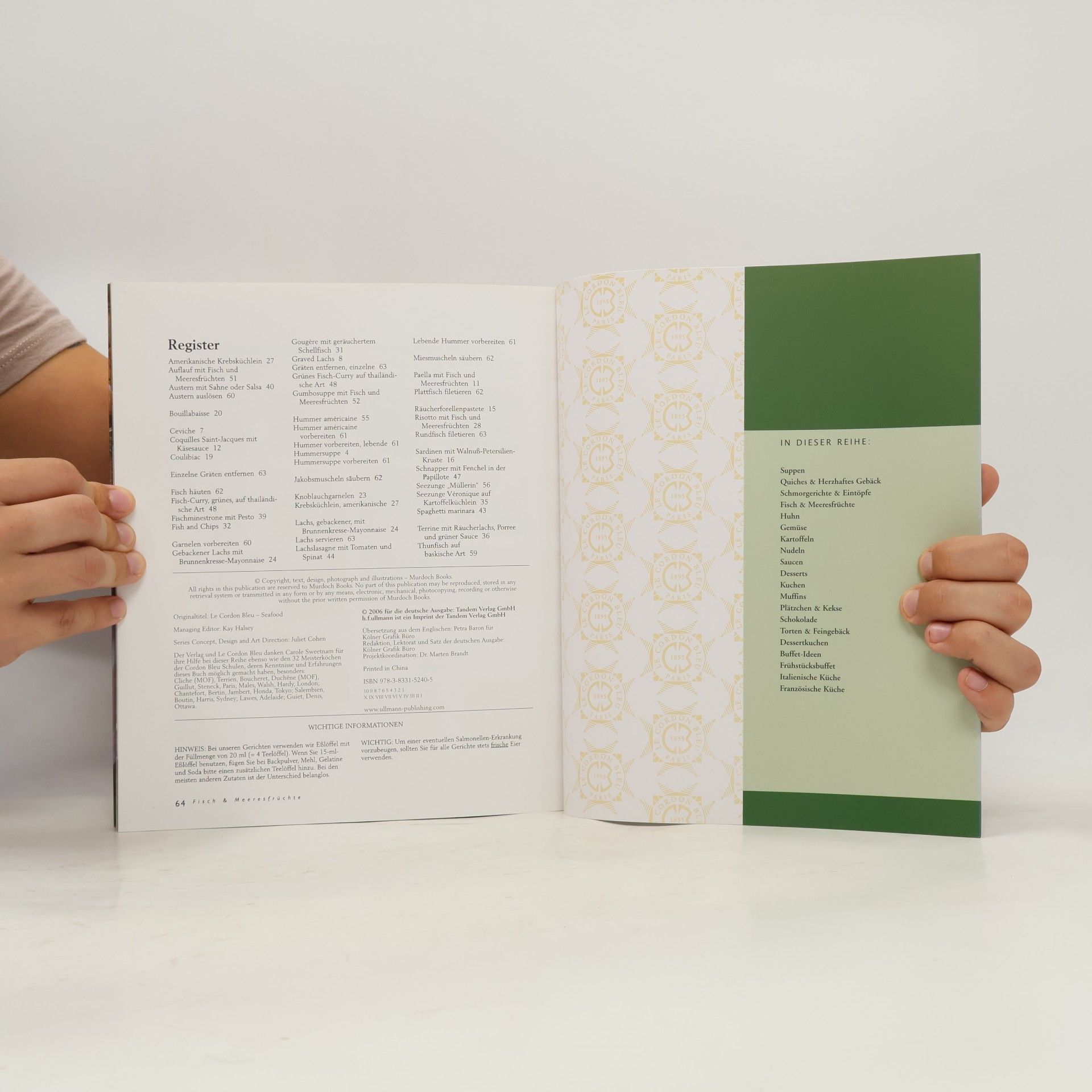 h.fullmann Die Kochschule für den Gourmet: Fisch & Meeresfrüchte